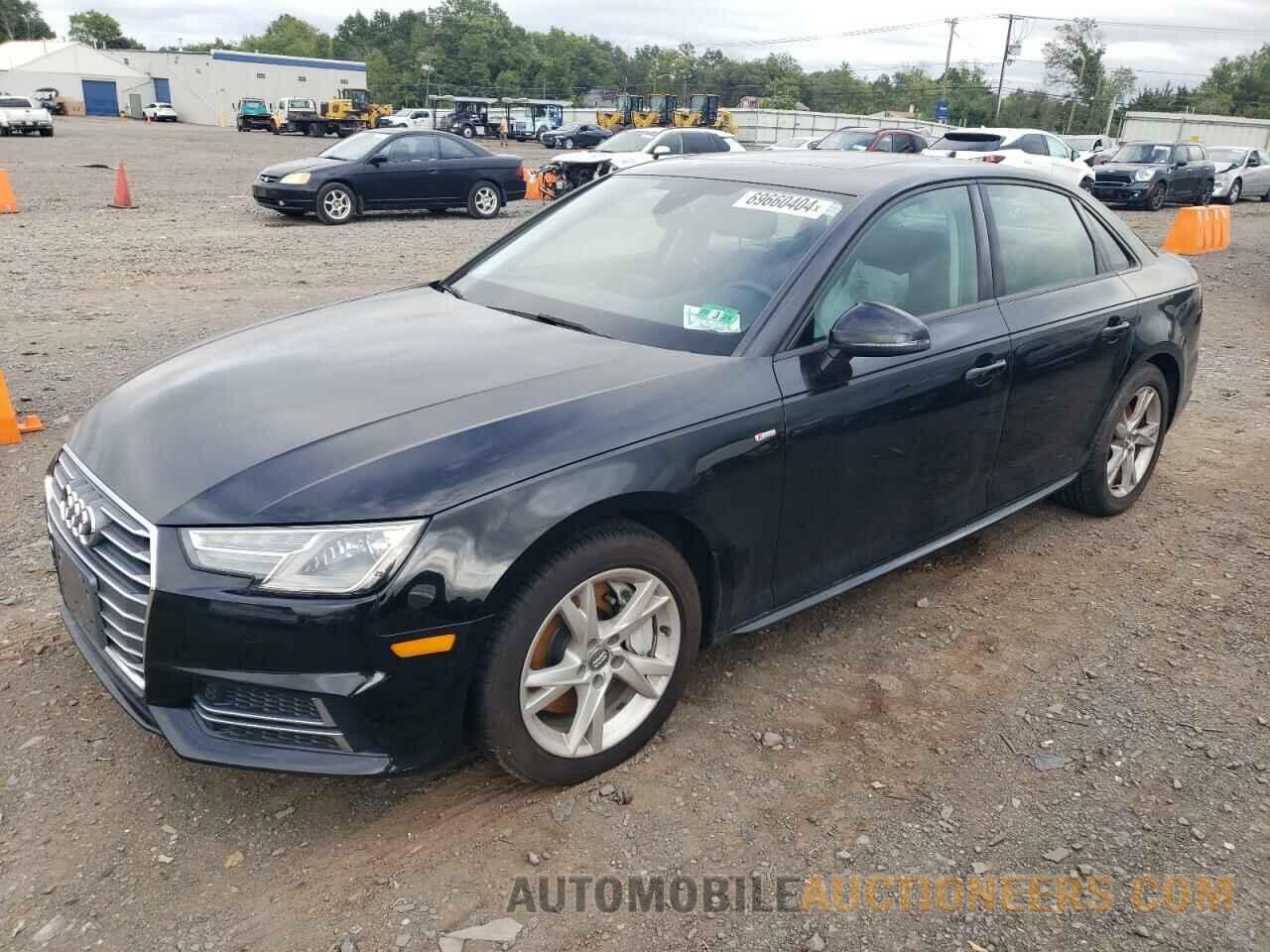 WAUDNAF4XJA085375 AUDI A4 2018