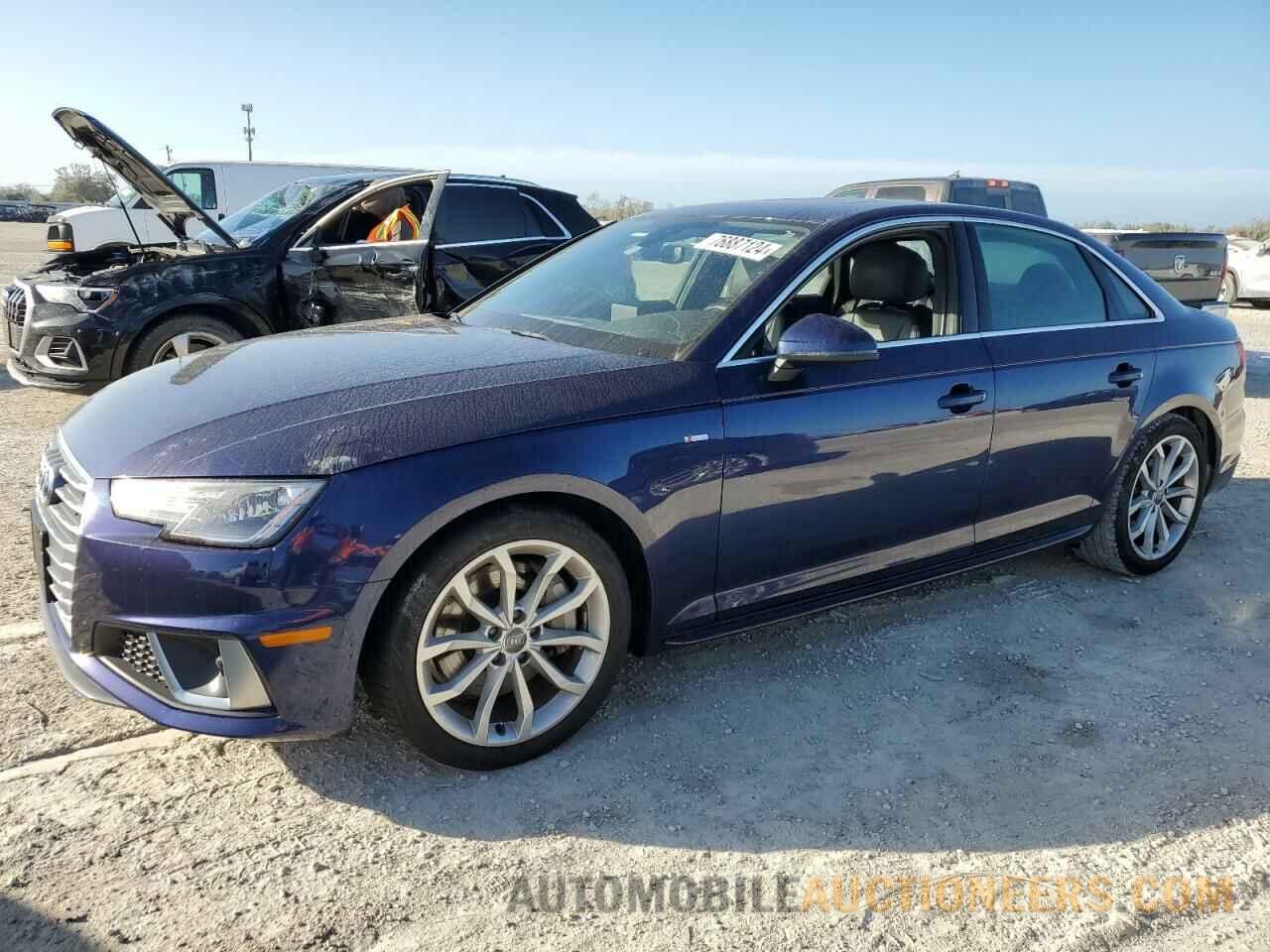 WAUDNAF4XKA004649 AUDI A4 2019