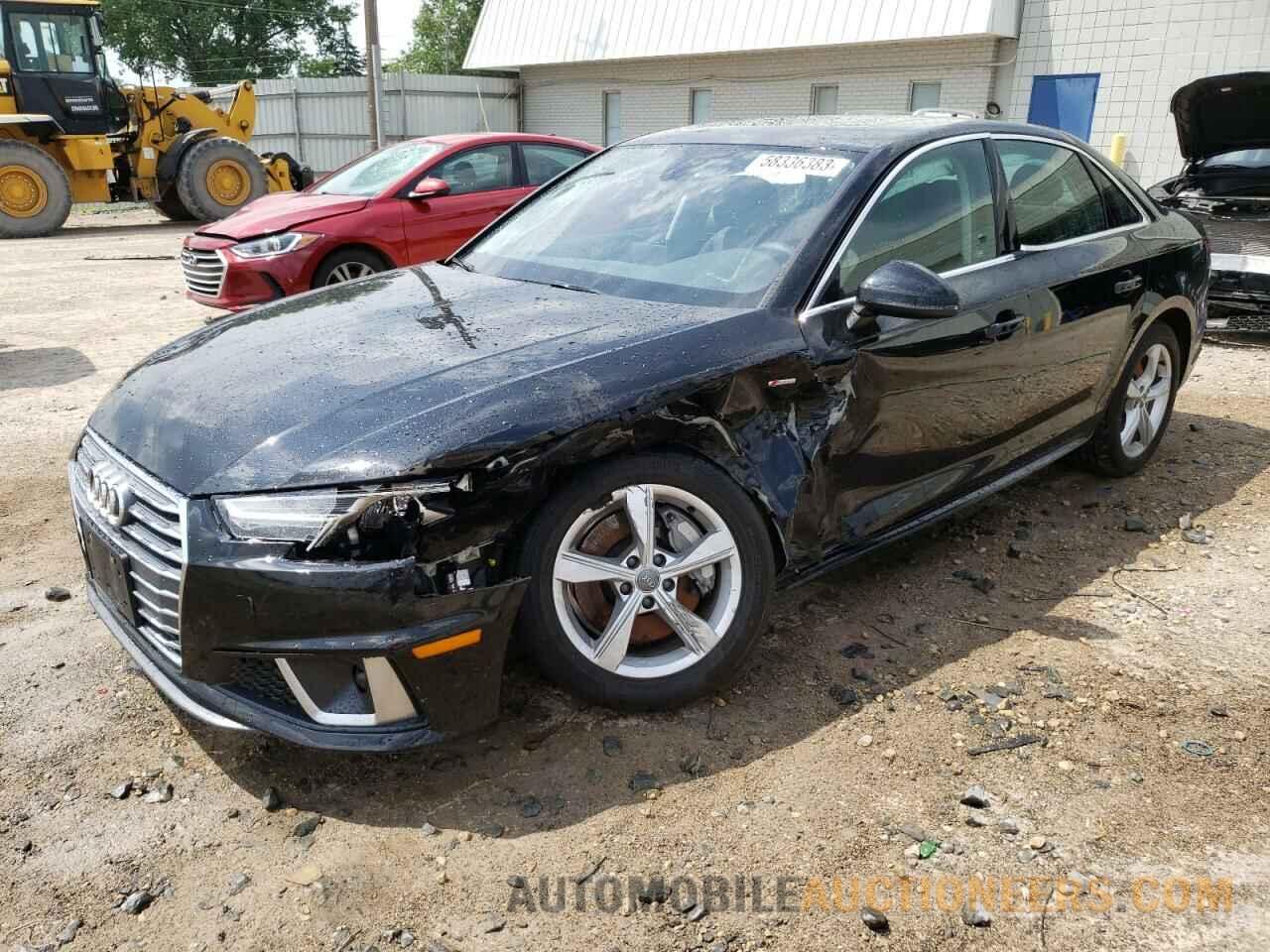 WAUDNAF4XKA101138 AUDI A4 2019