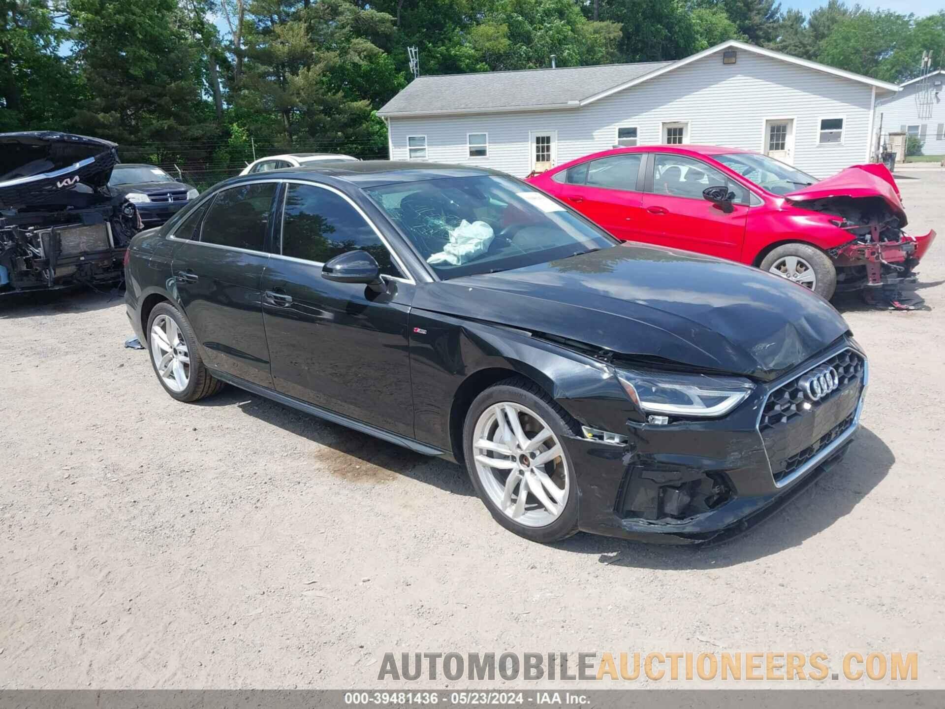 WAUDNAF4XLA061578 AUDI A4 2020