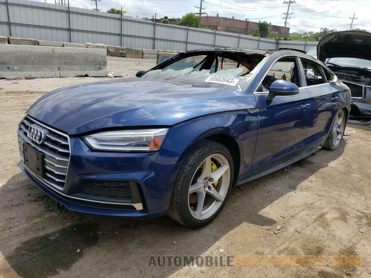 WAUDNCF51JA100981 AUDI A5 2018