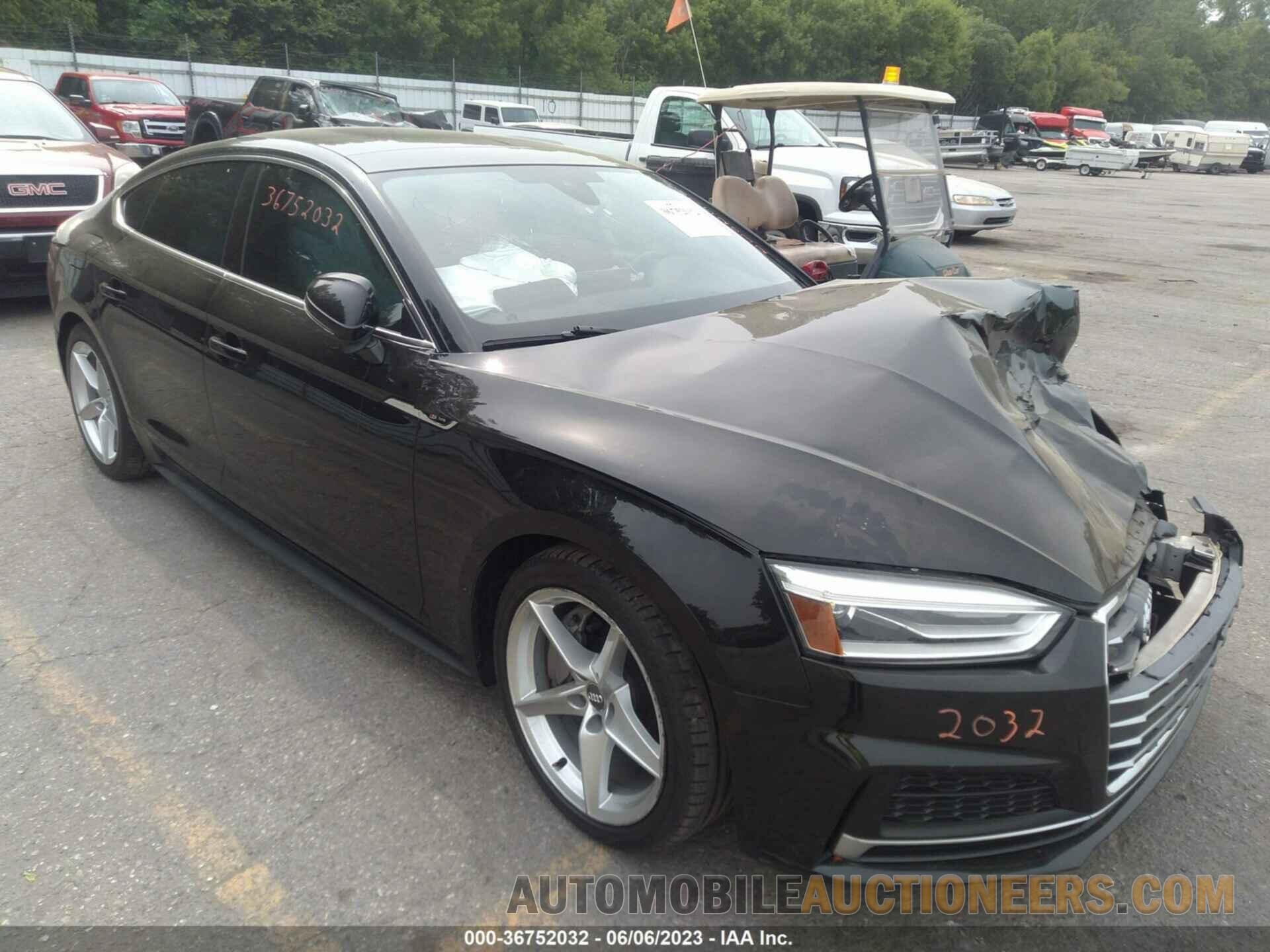 WAUDNCF52JA005572 AUDI A5 SPORTBACK 2018