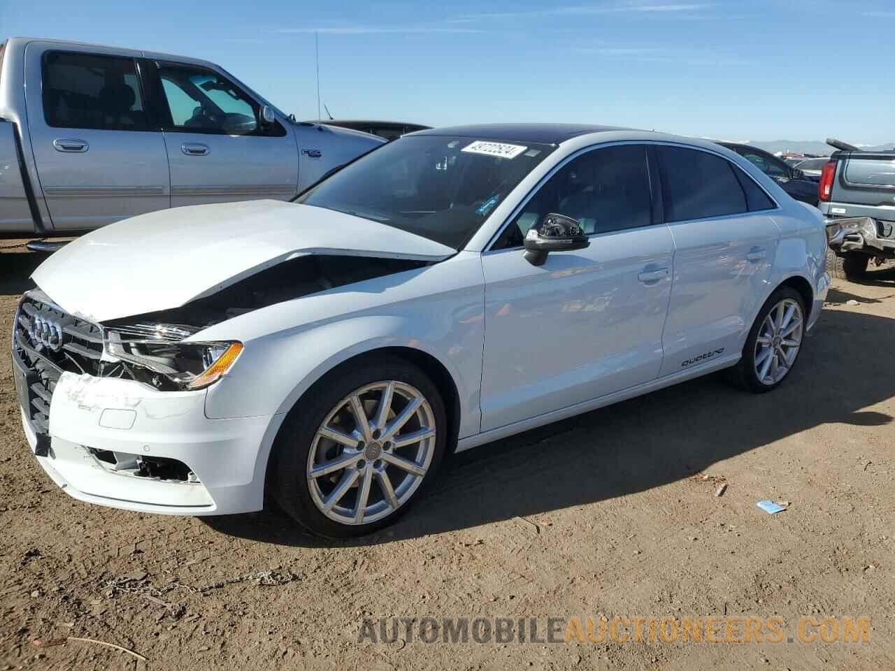 WAUE8GFF1G1003901 AUDI A3 2016