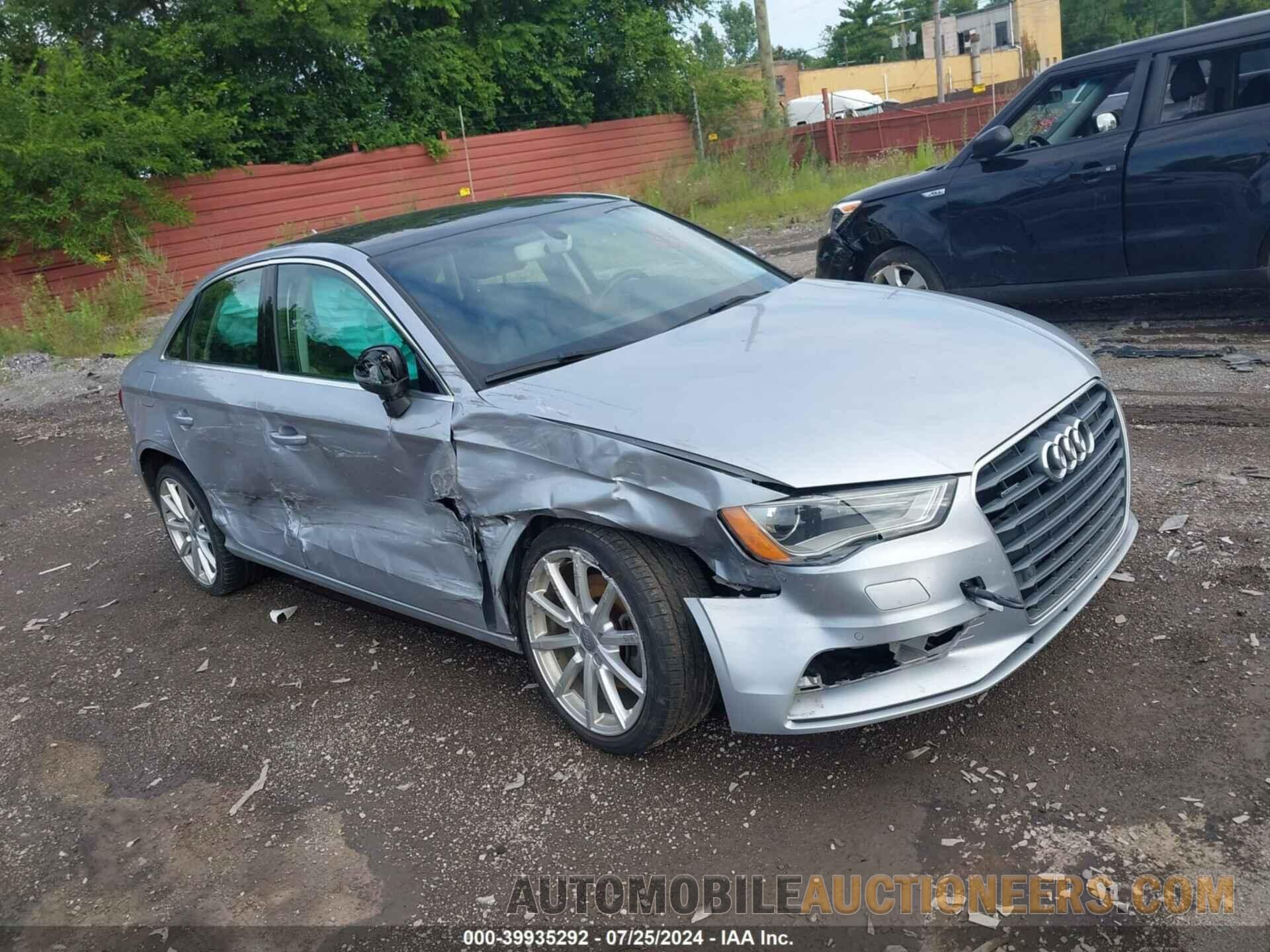 WAUE8GFF1G1034260 AUDI A3 2016