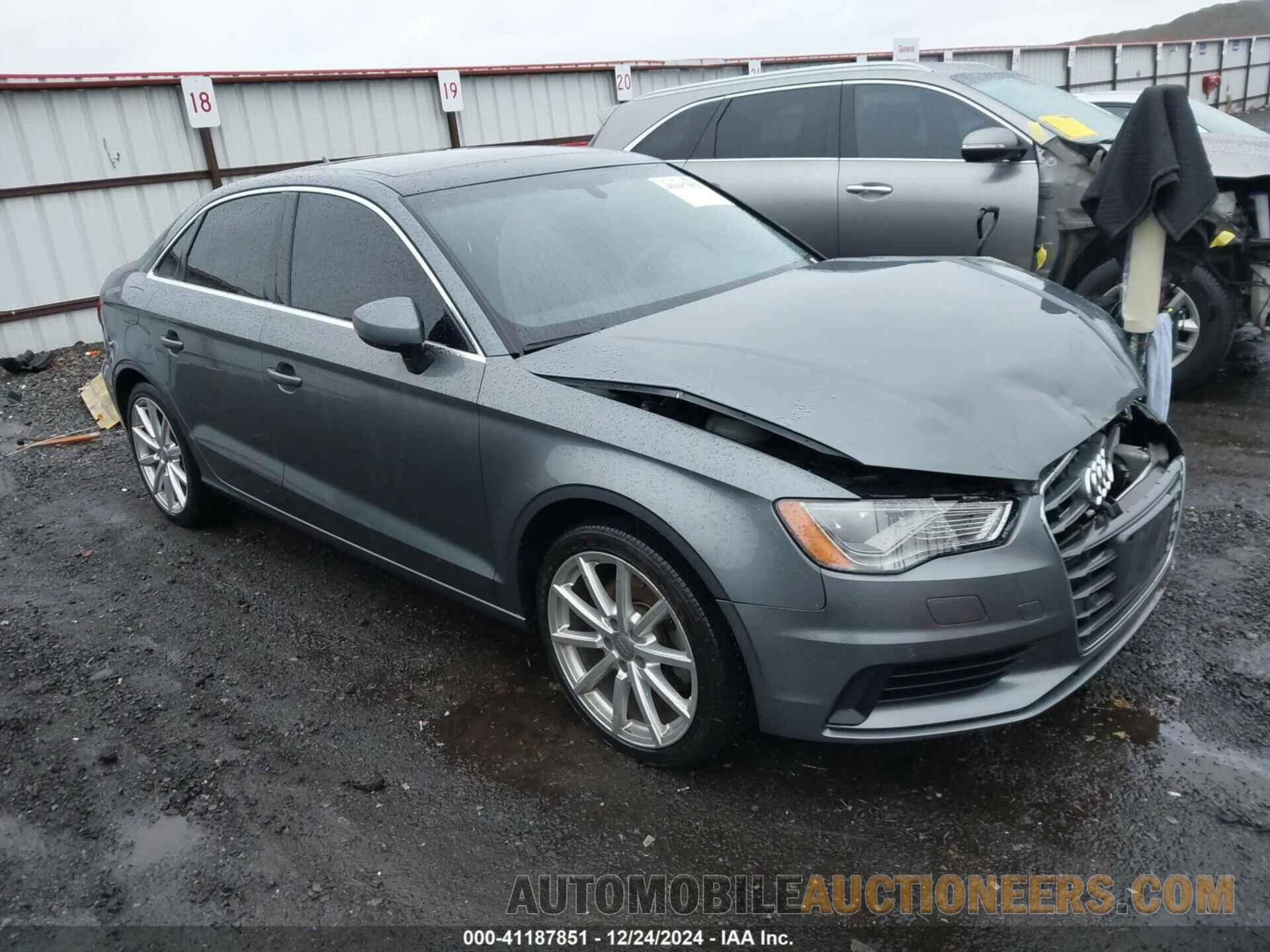 WAUE8GFF2G1080406 AUDI A3 2016