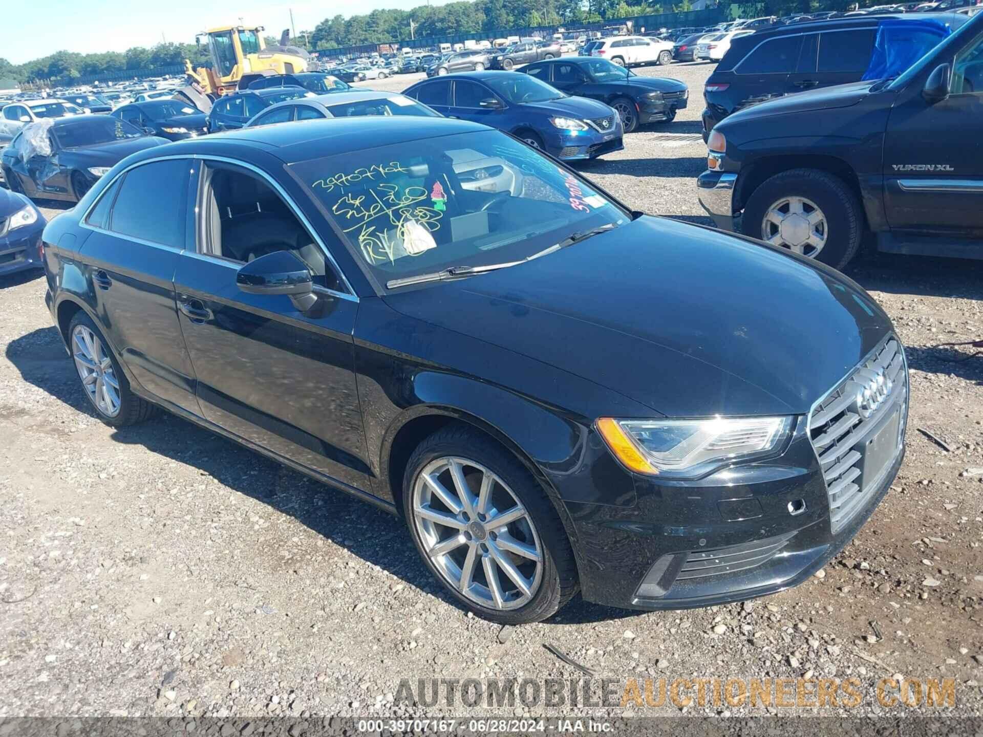 WAUE8GFF3G1031392 AUDI A3 2016