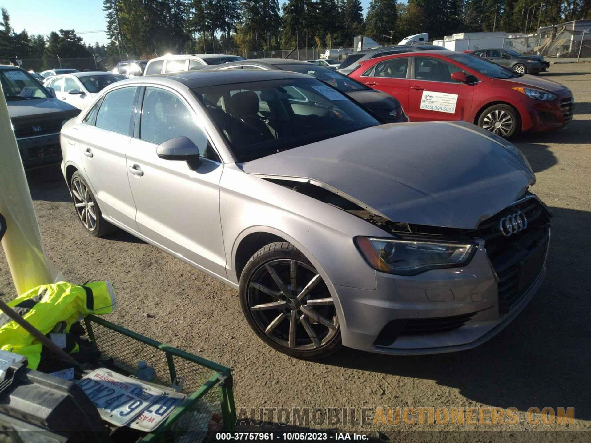 WAUE8GFF7G1025692 AUDI A3 2016