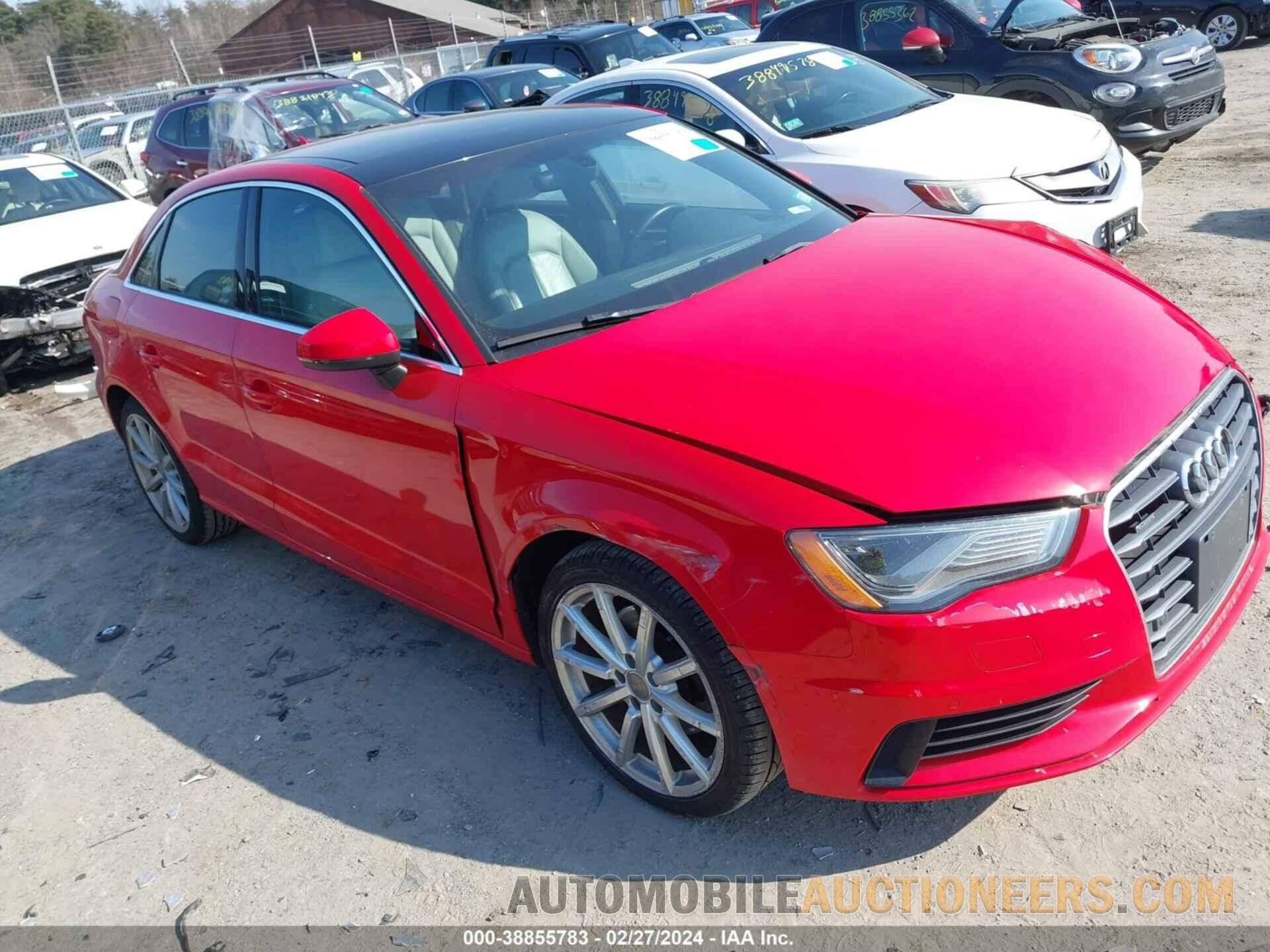 WAUE8GFF8G1058958 AUDI A3 2016