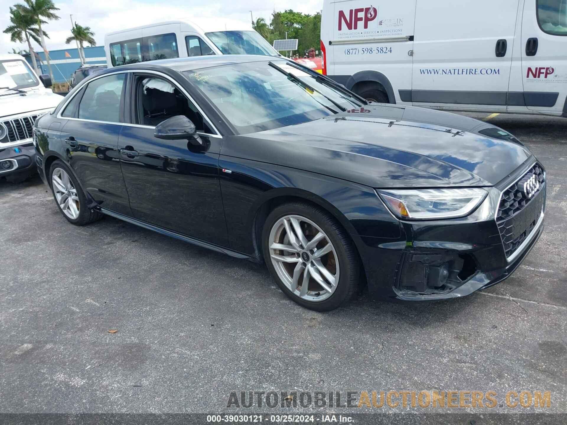 WAUEAAF40NN011512 AUDI A4 2022