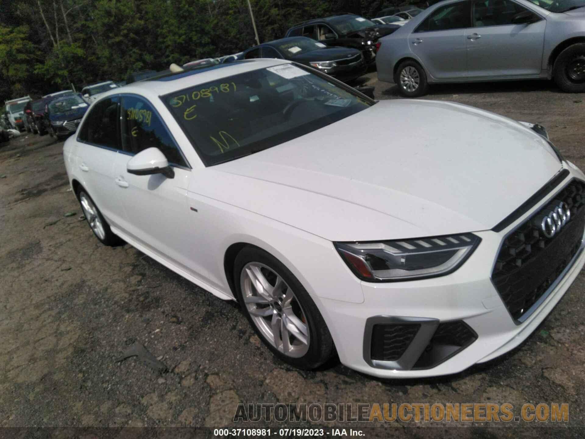 WAUEAAF40PN002361 AUDI A4 SEDAN 2023