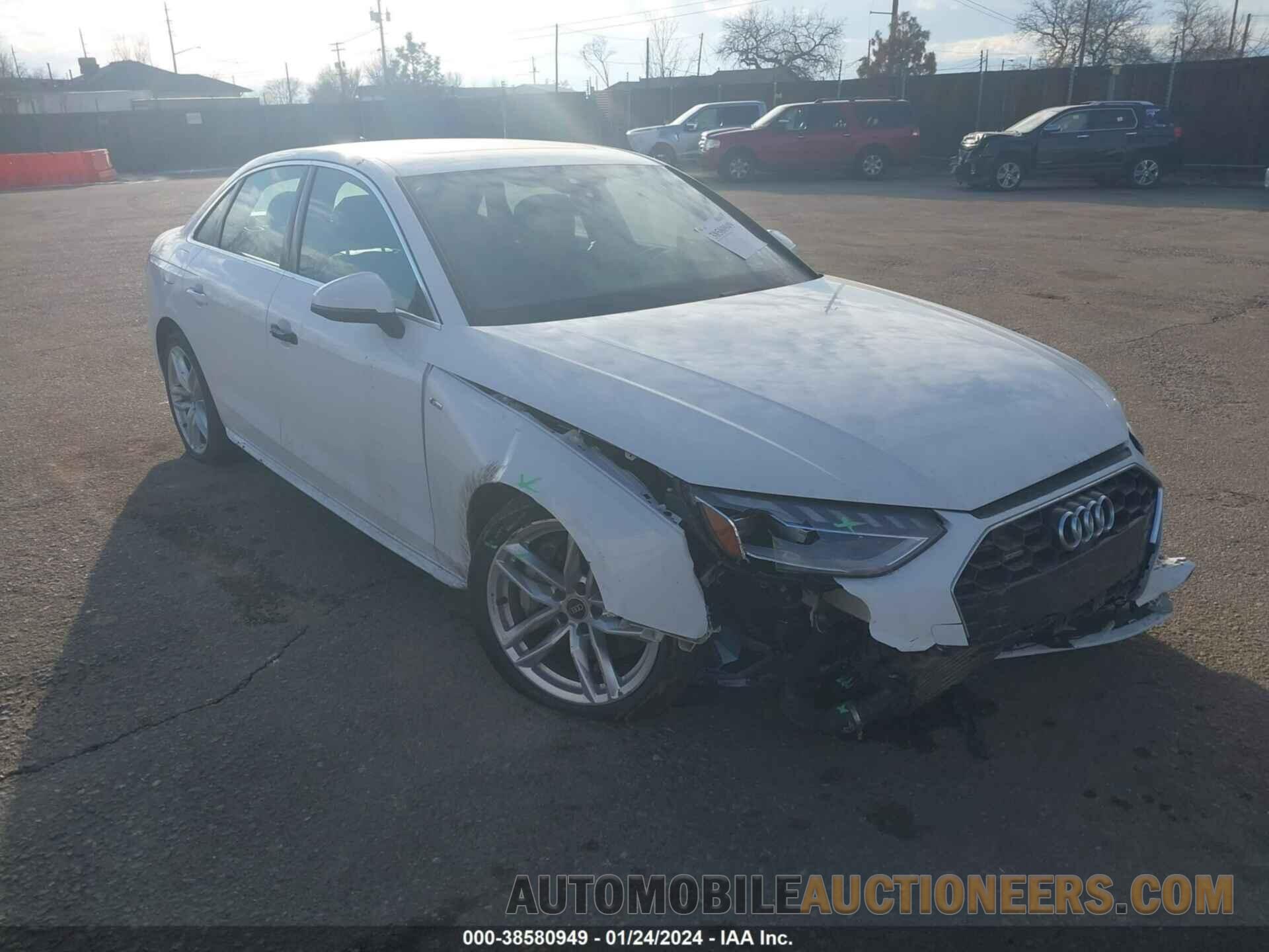 WAUEAAF40PN006443 AUDI A4 2023