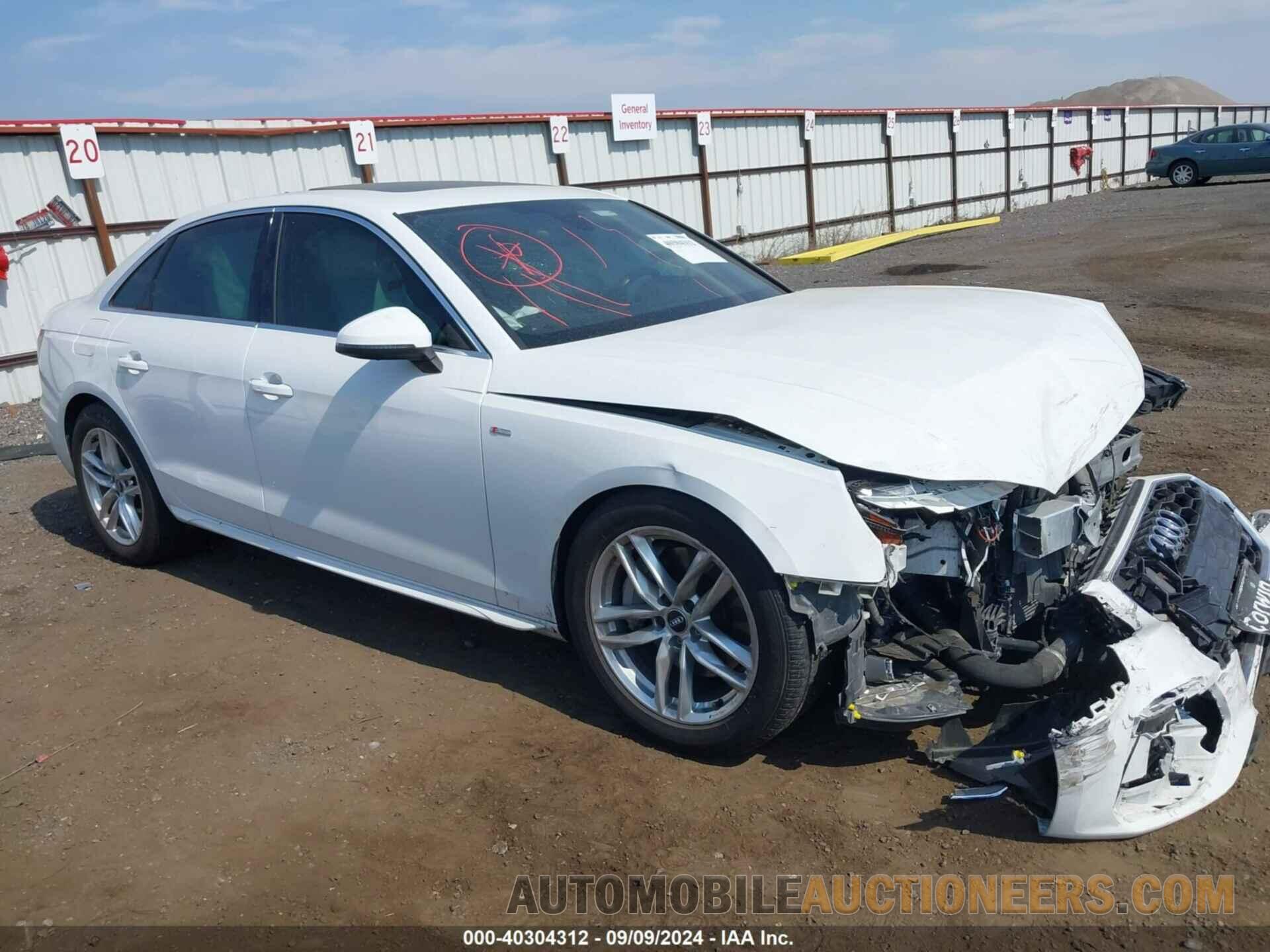 WAUEAAF41MA013470 AUDI A4 2021