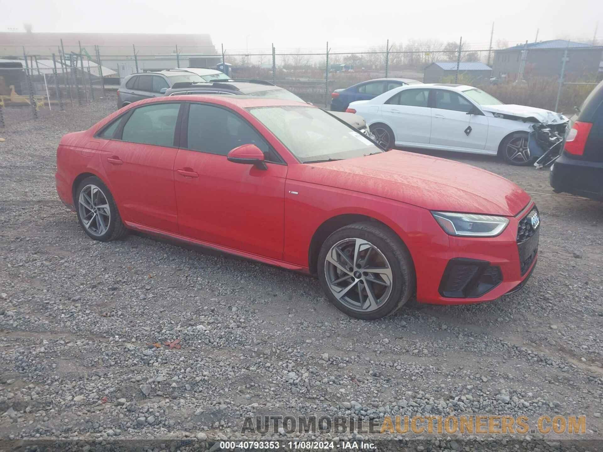 WAUEAAF41MA022752 AUDI A4 2021