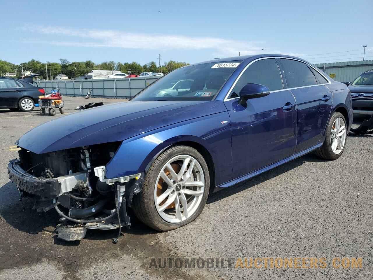 WAUEAAF41MA035016 AUDI A4 2021