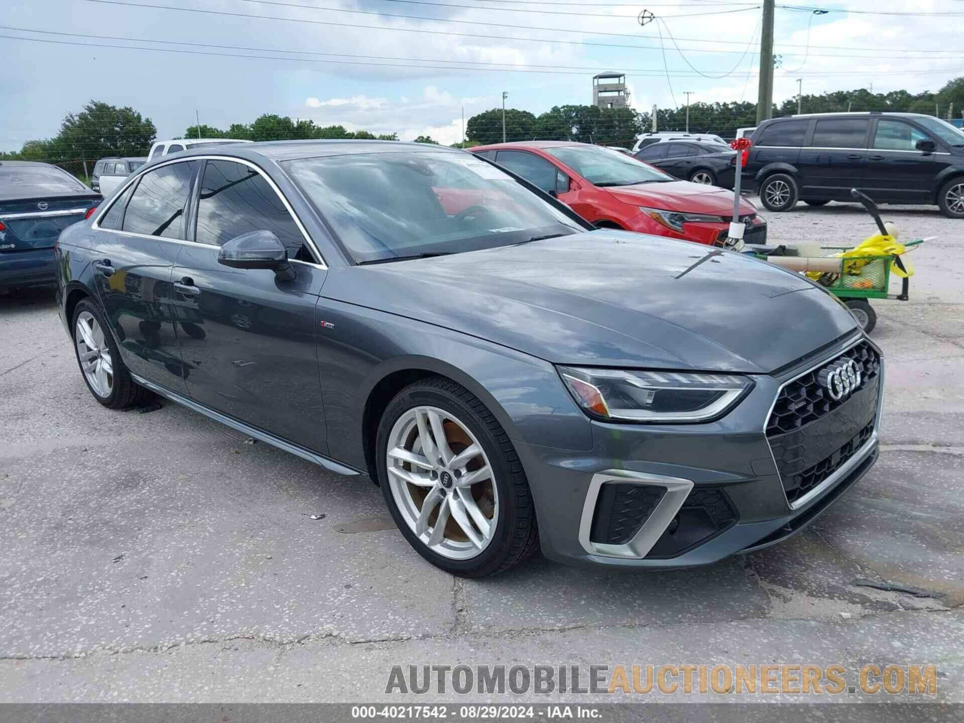 WAUEAAF41NA034806 AUDI A4 2022