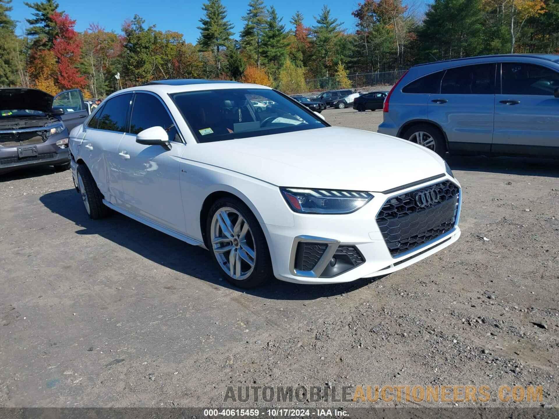 WAUEAAF41NN008814 AUDI A4 2022