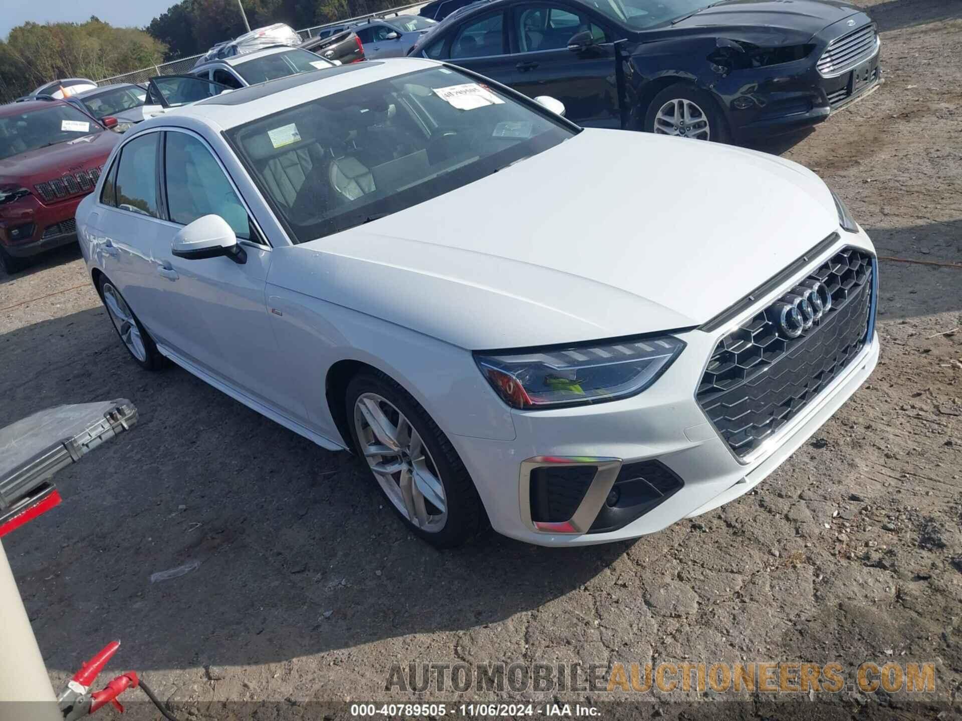 WAUEAAF41NN011678 AUDI A4 2022