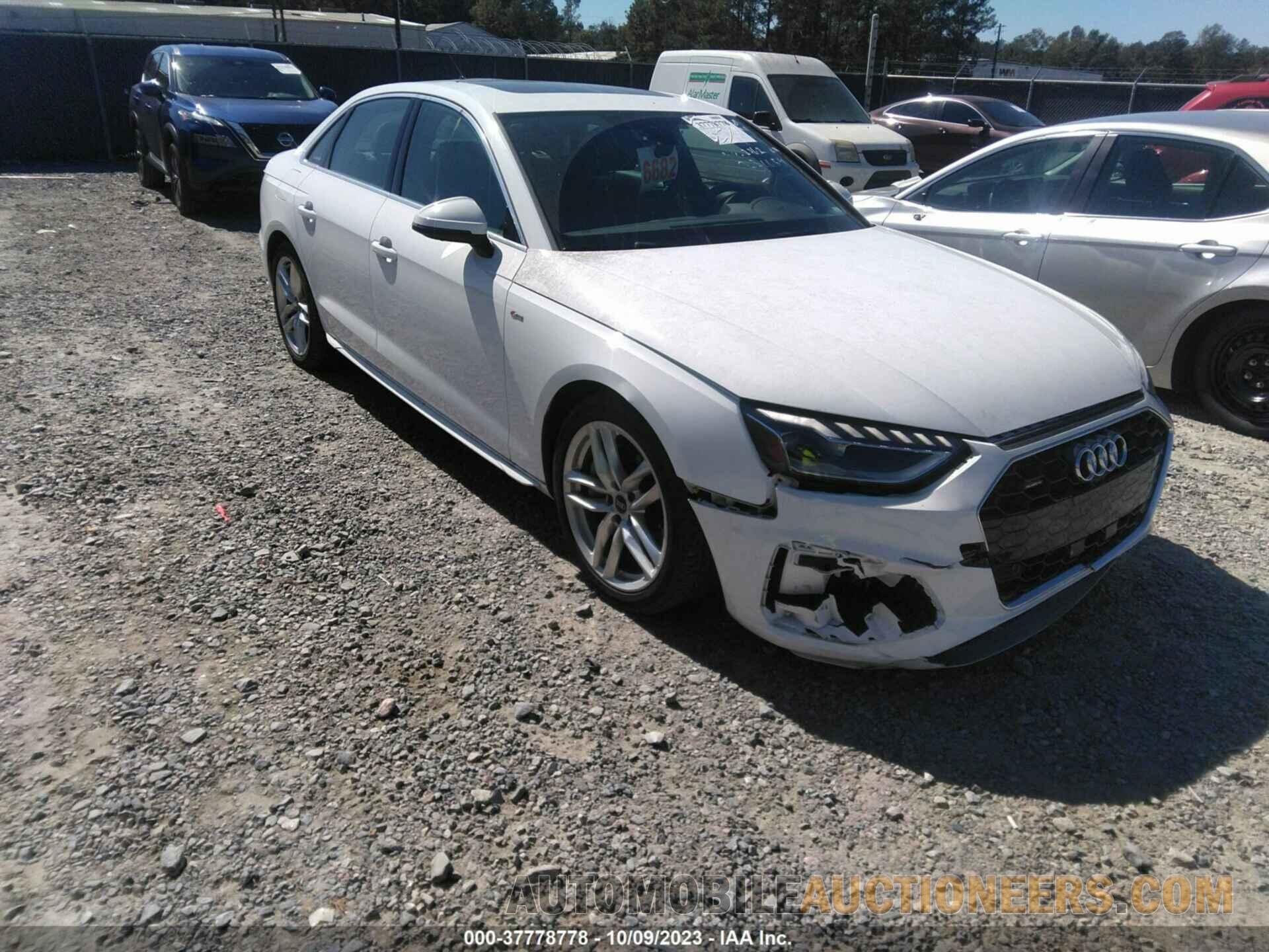 WAUEAAF41PN002062 AUDI A4 SEDAN 2023