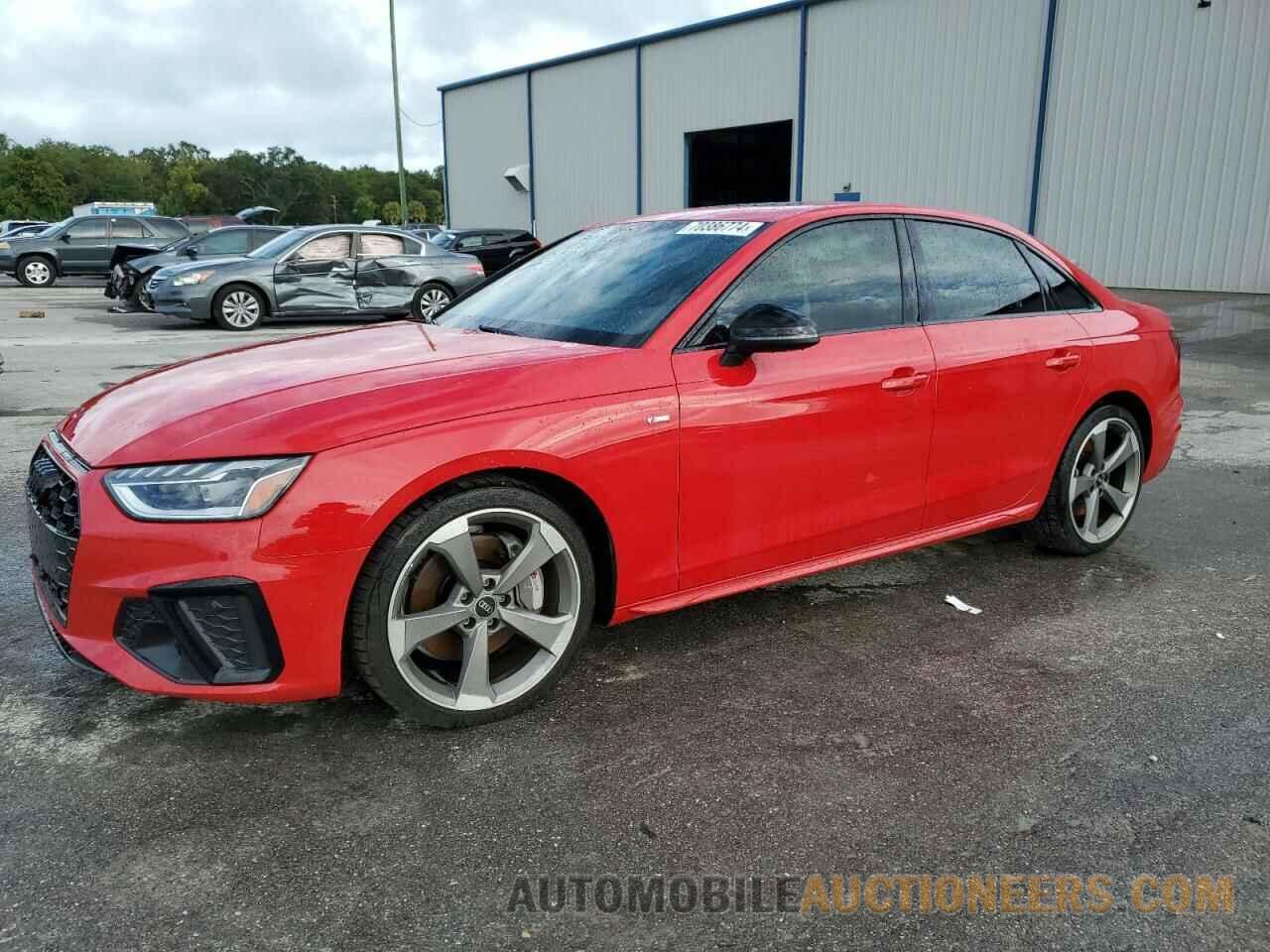 WAUEAAF42MA050642 AUDI A4 2021