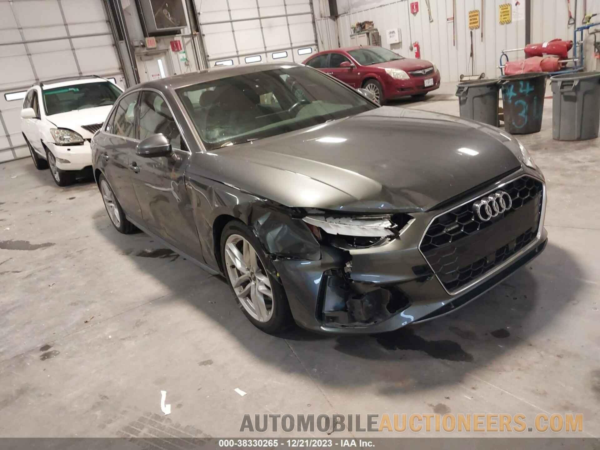 WAUEAAF42NN015366 AUDI A4 2022