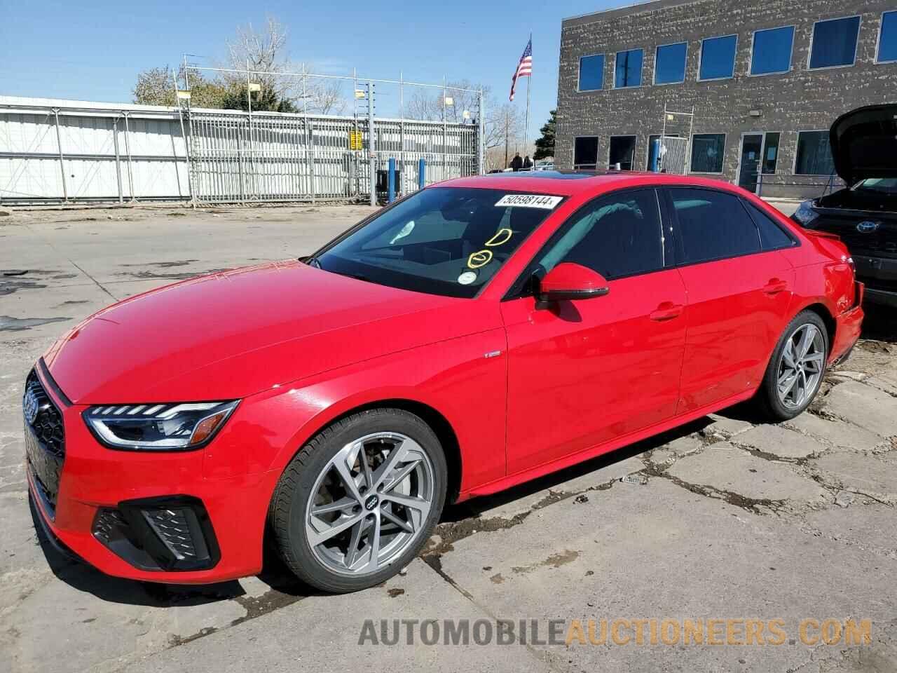 WAUEAAF43MA008447 AUDI A4 2021