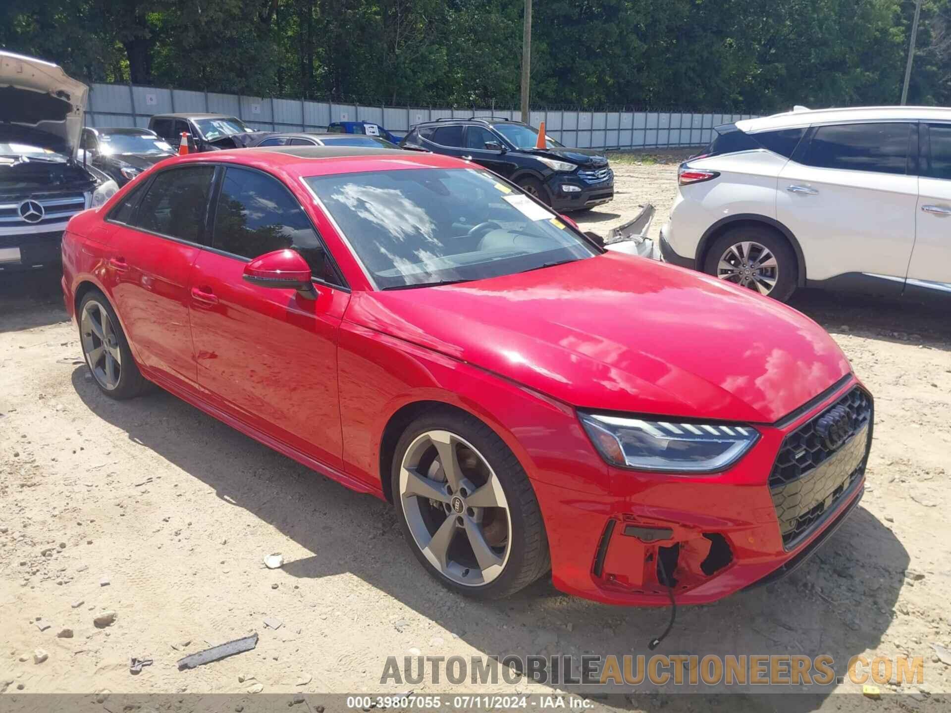 WAUEAAF43MA073301 AUDI A4 2021