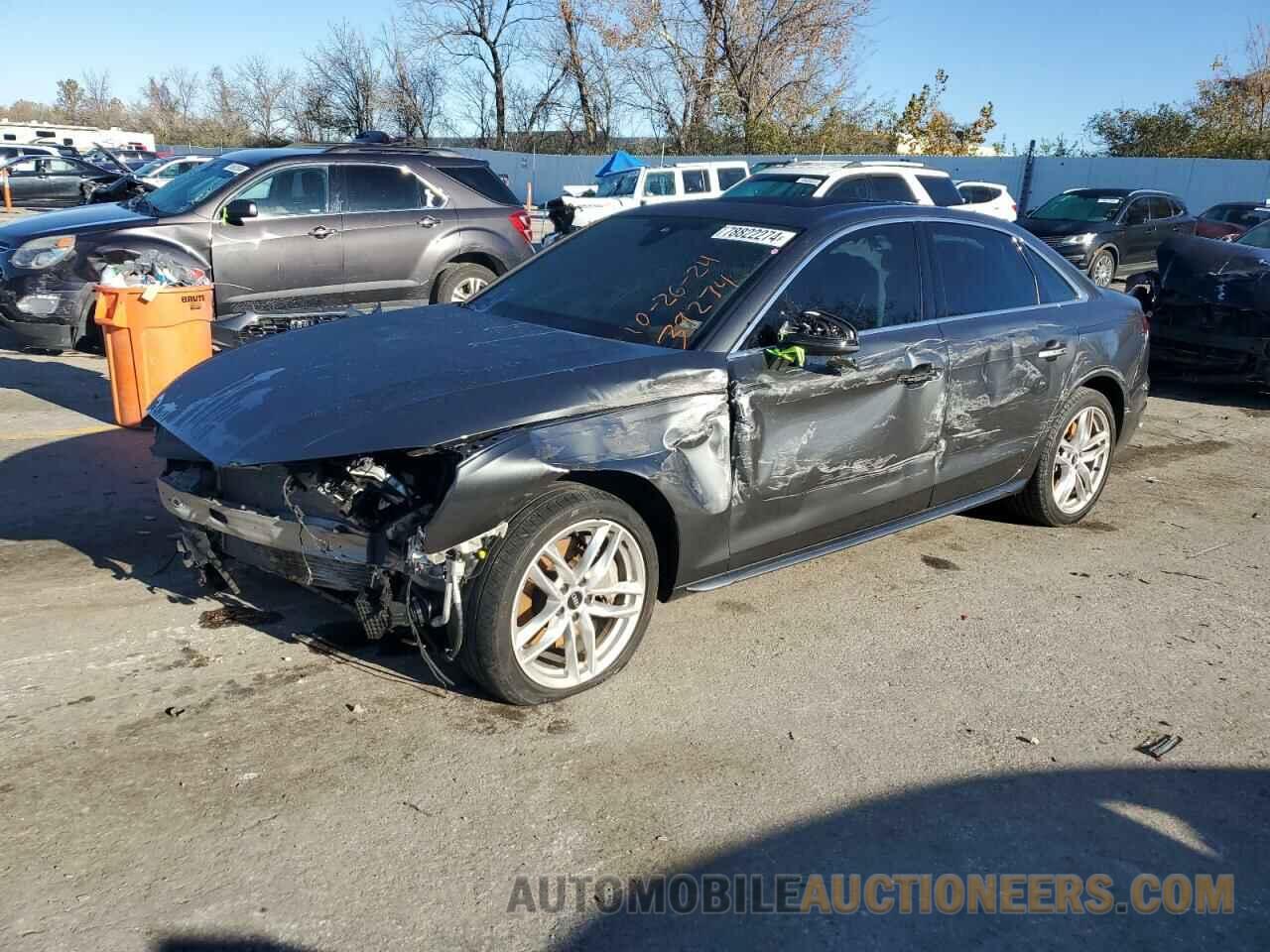 WAUEAAF43MN016119 AUDI A4 2021