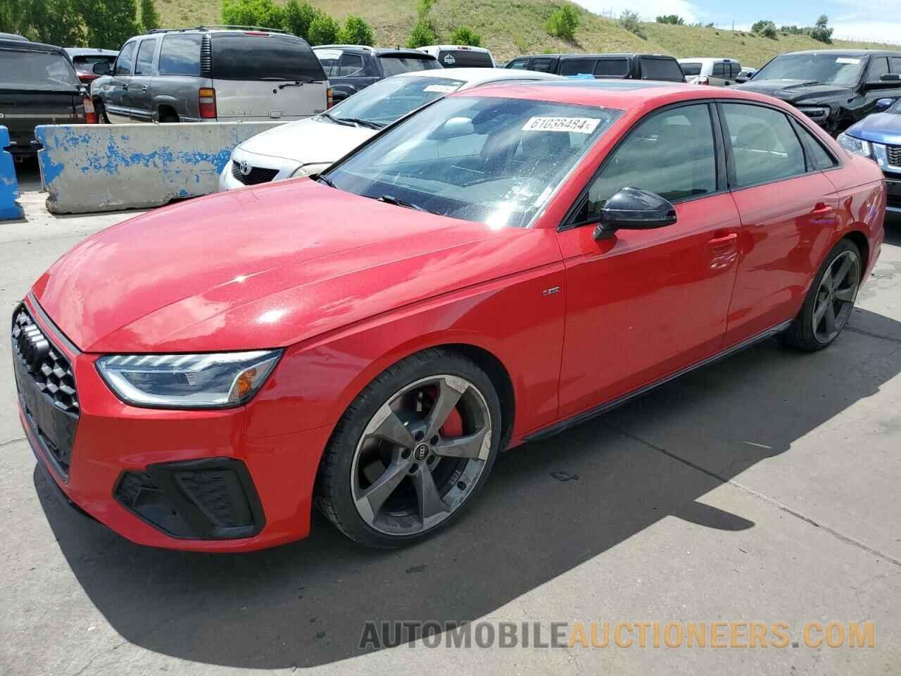 WAUEAAF43NA007946 AUDI A4 2022