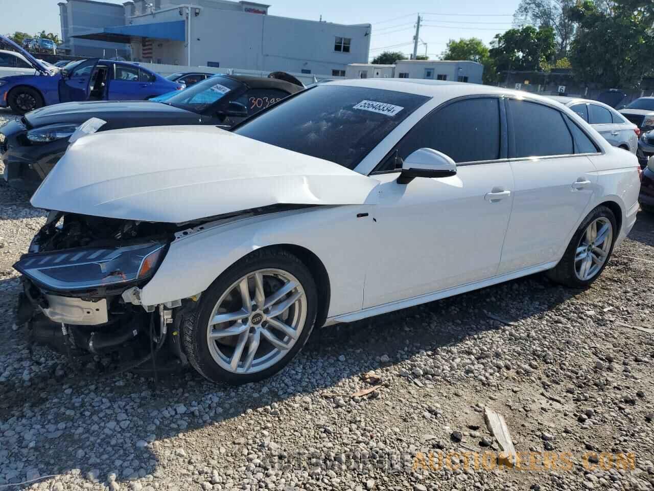 WAUEAAF43NN012640 AUDI A4 2022