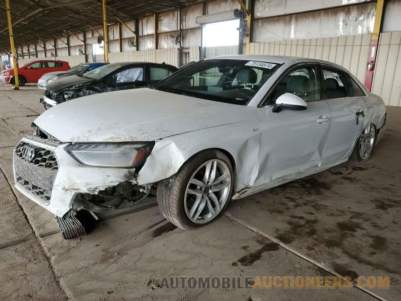 WAUEAAF43NN013478 AUDI A4 2022