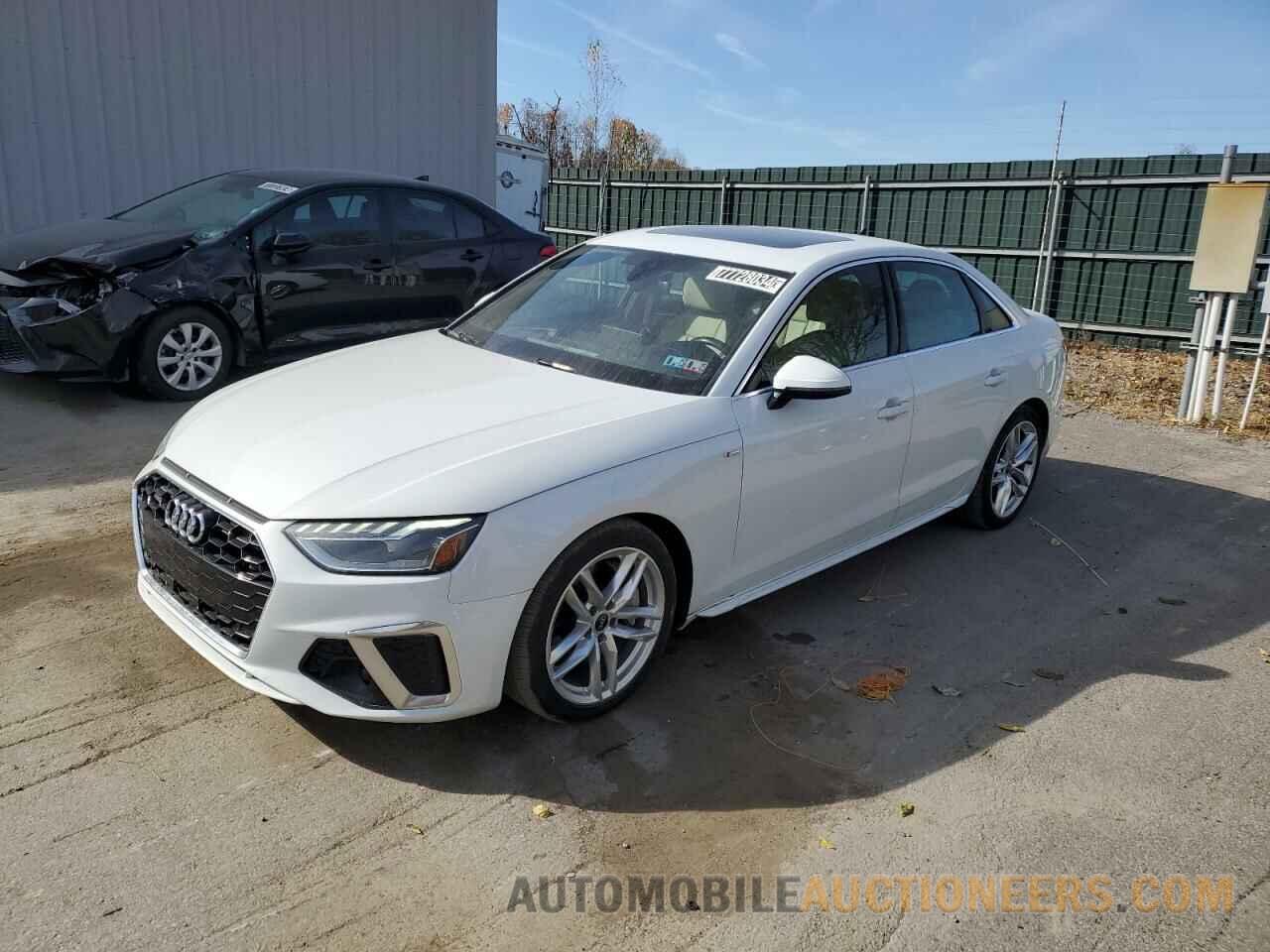 WAUEAAF43NN014159 AUDI A4 2022