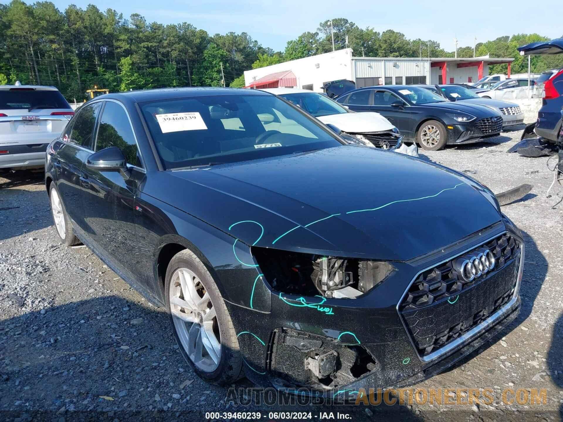 WAUEAAF43PN006792 AUDI A4 2023