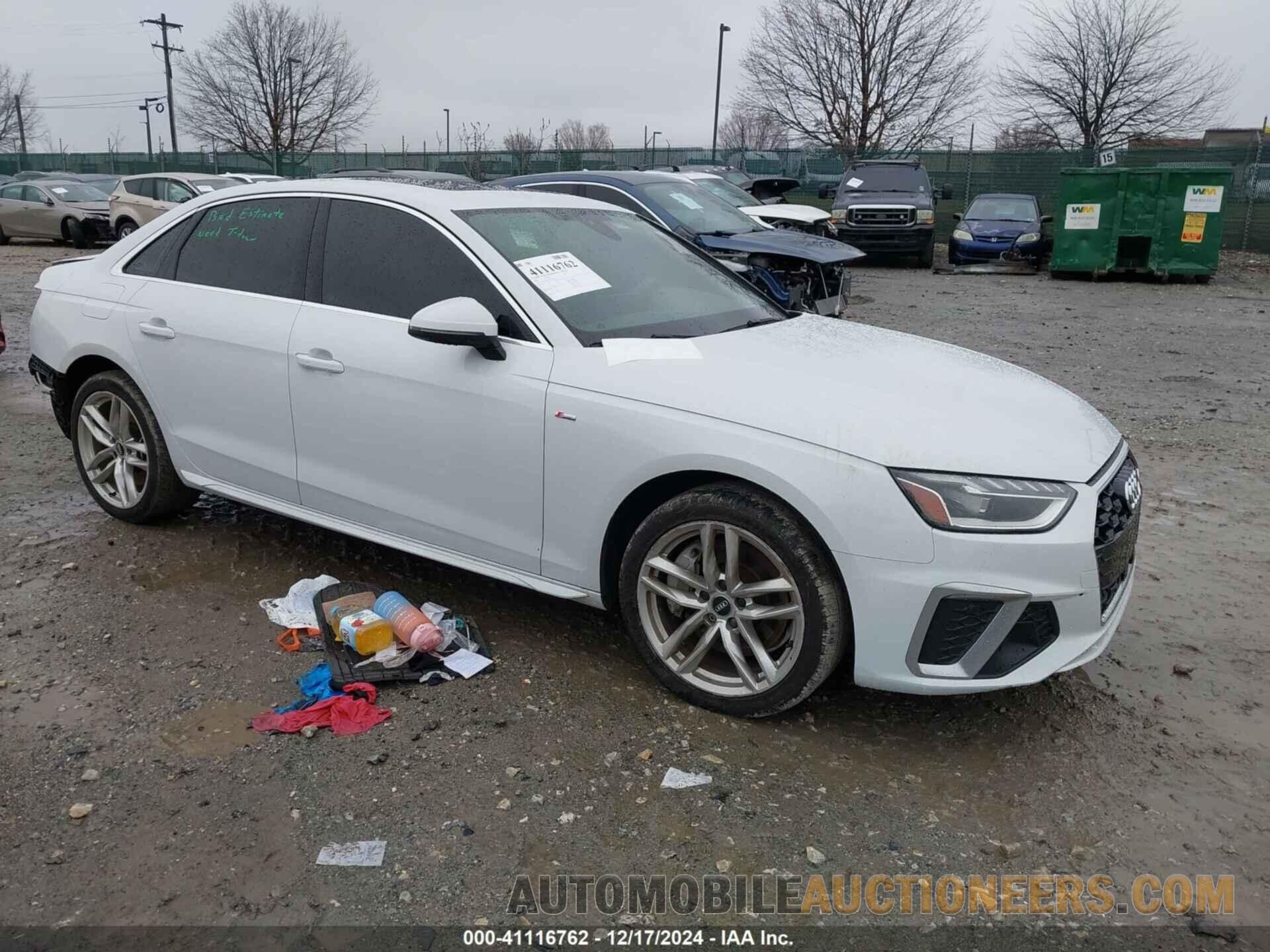 WAUEAAF44MA029873 AUDI A4 2021