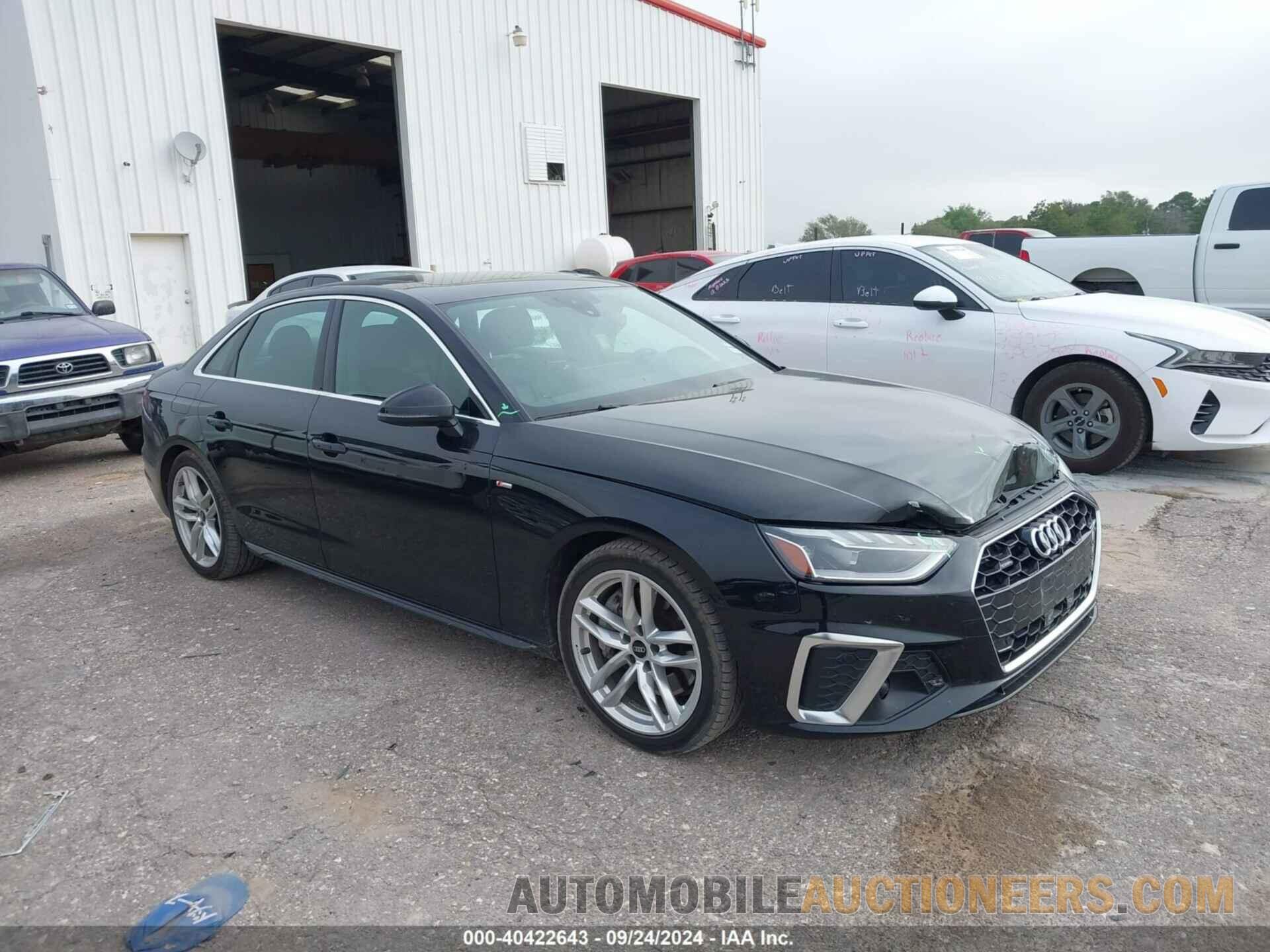 WAUEAAF44NN014767 AUDI A4 2022