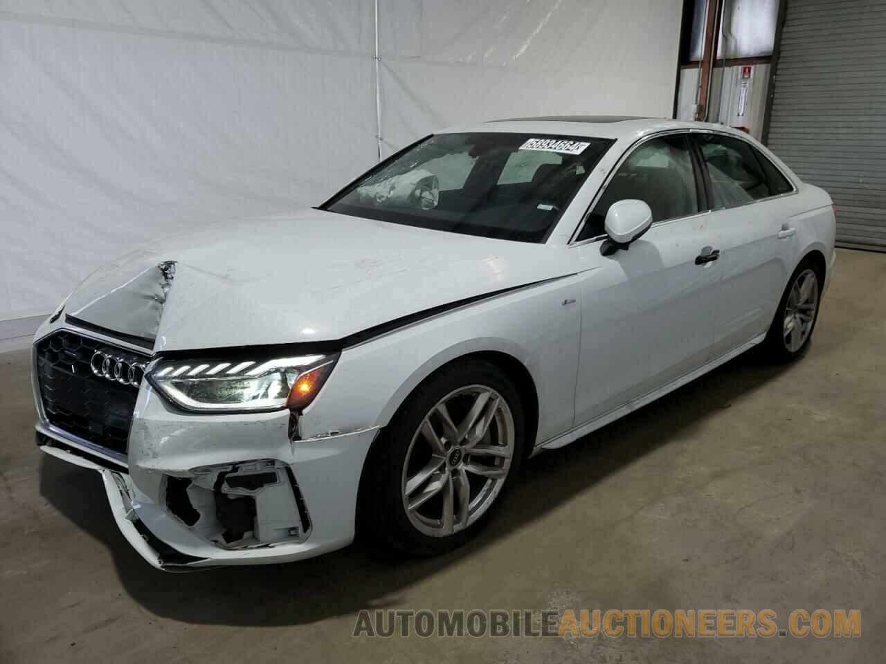 WAUEAAF44NN015210 AUDI A4 2022