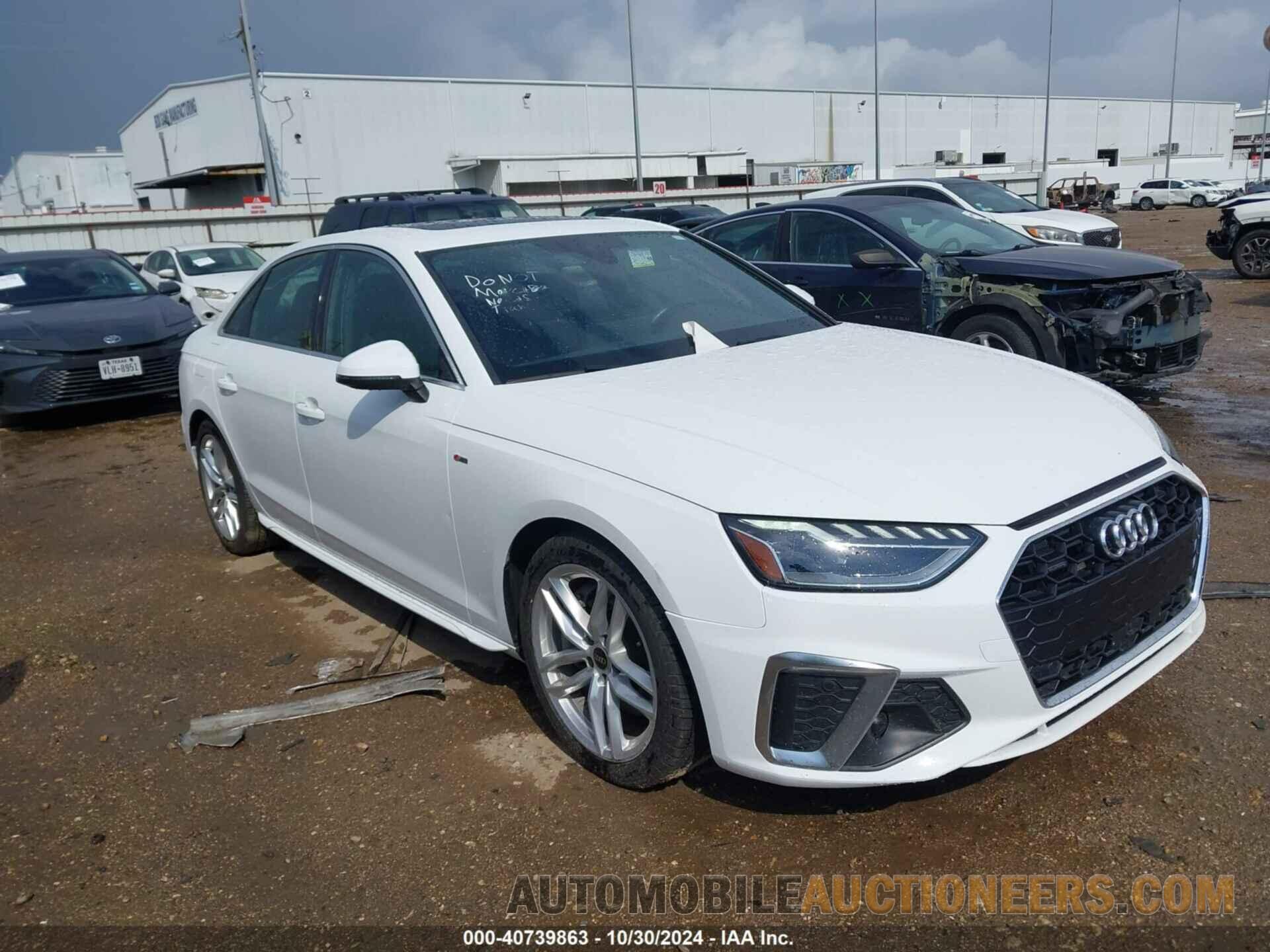 WAUEAAF44PN006025 AUDI A4 2023