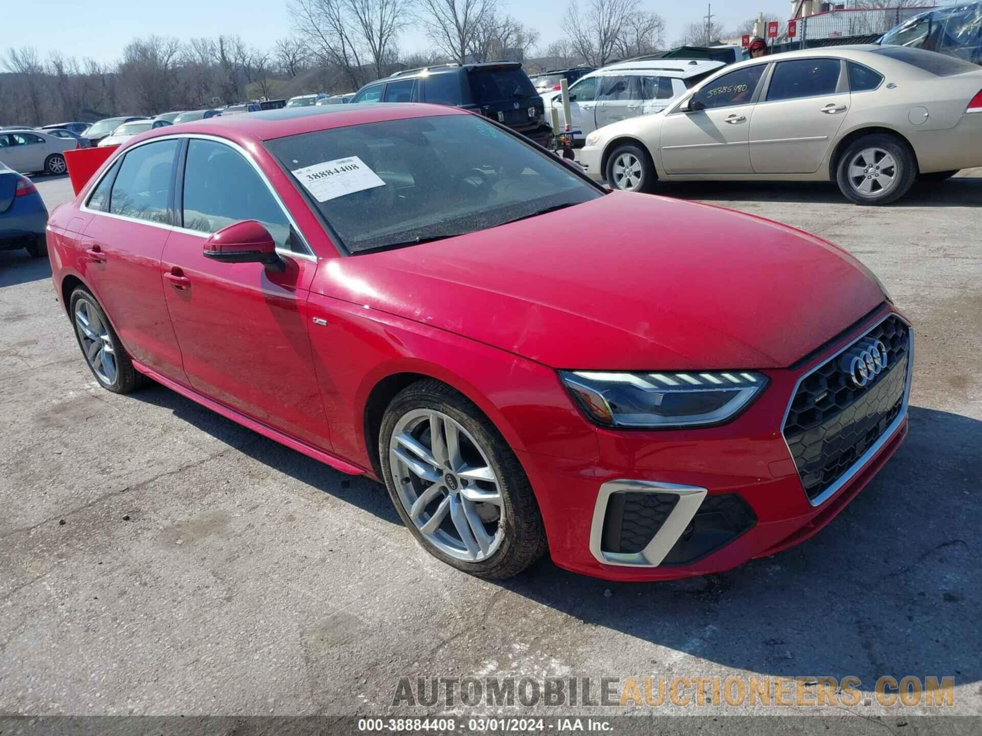 WAUEAAF45RN005808 AUDI A4 2024