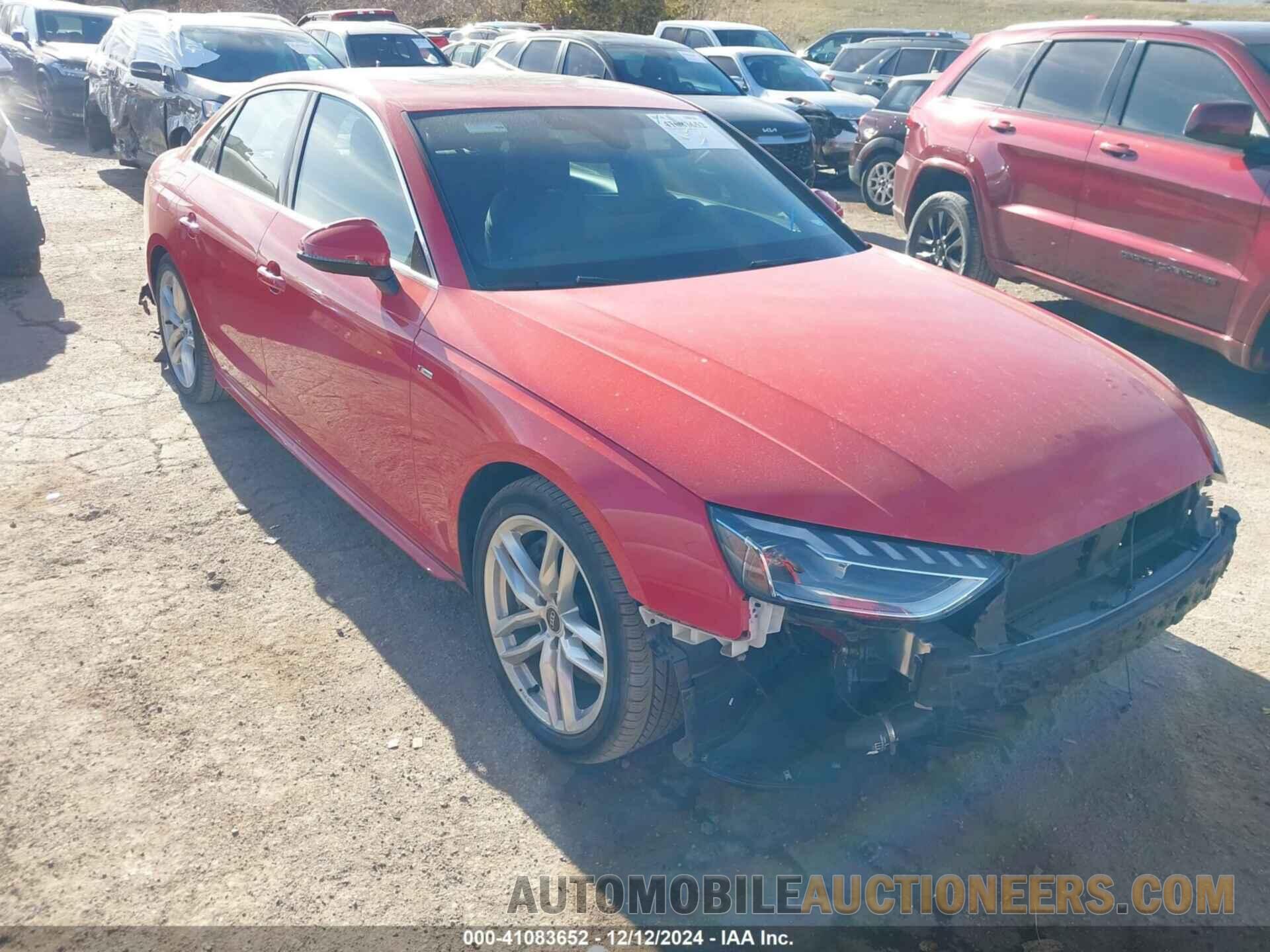 WAUEAAF45RN006215 AUDI A4 2024