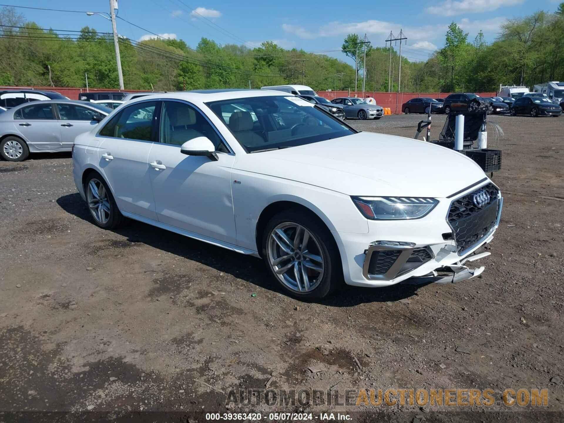 WAUEAAF46MN006345 AUDI A4 2021