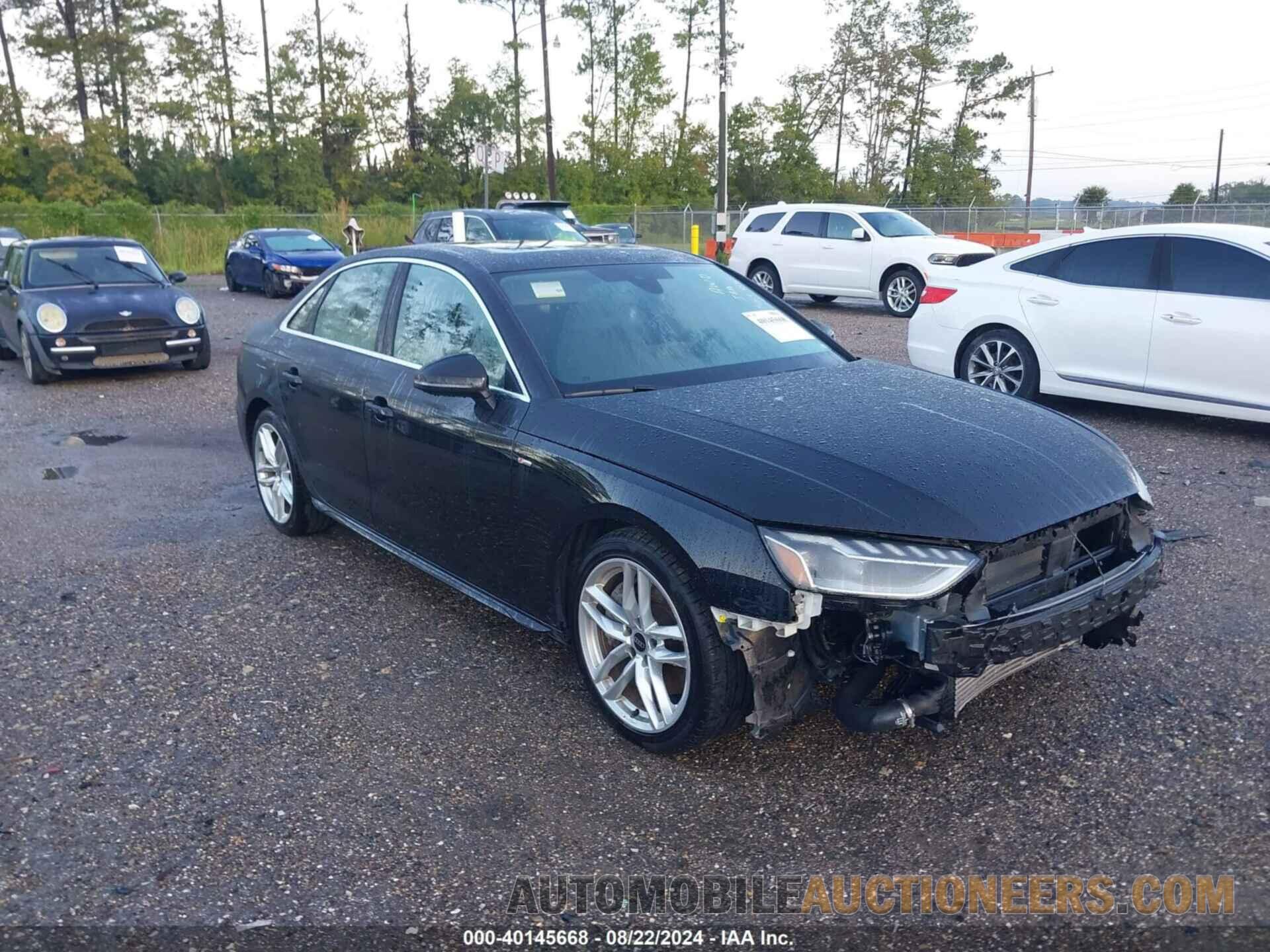 WAUEAAF46NN015533 AUDI A4 2022