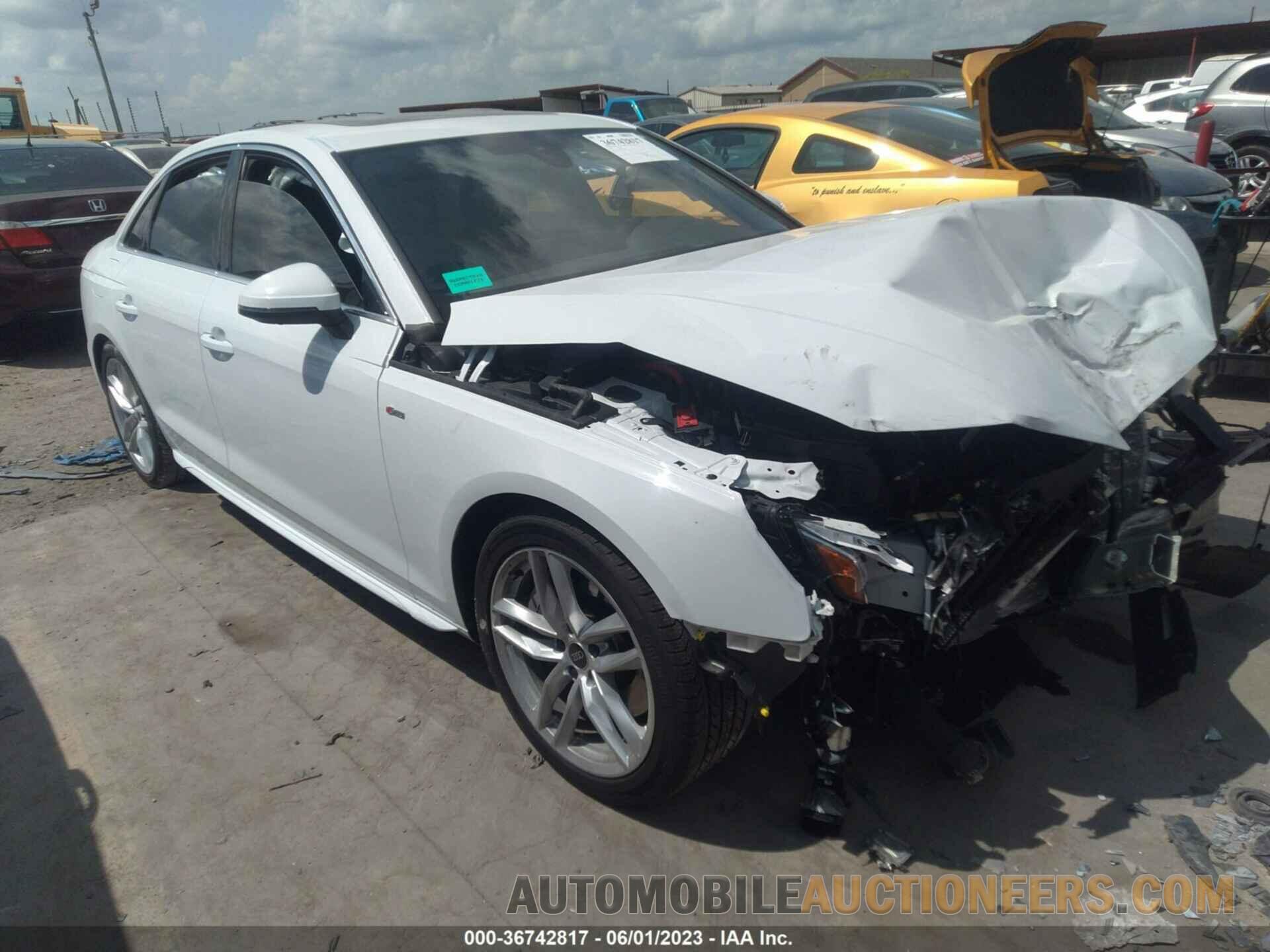 WAUEAAF46PN014904 AUDI A4 SEDAN 2023