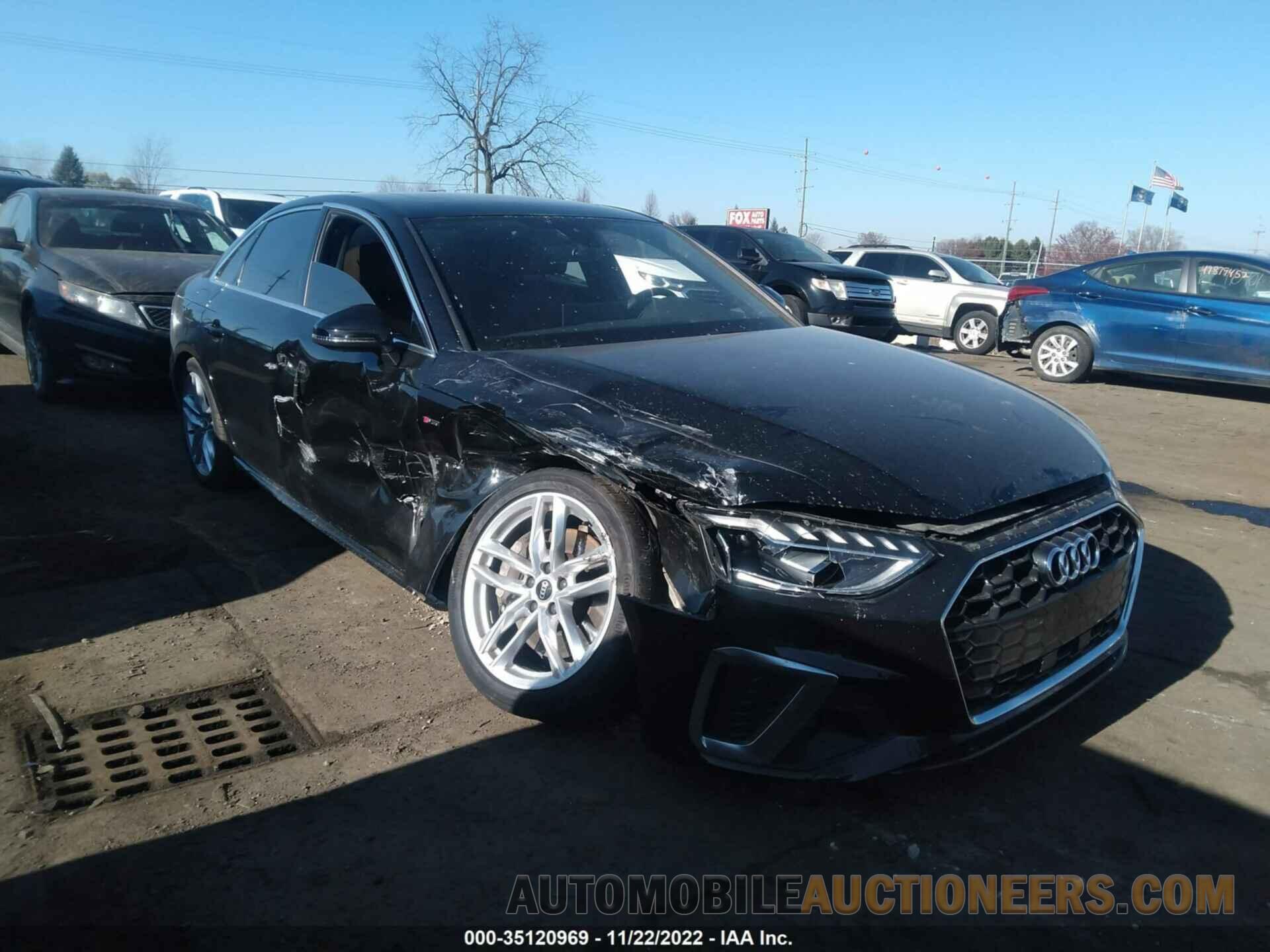 WAUEAAF47MA066948 AUDI A4 SEDAN 2021