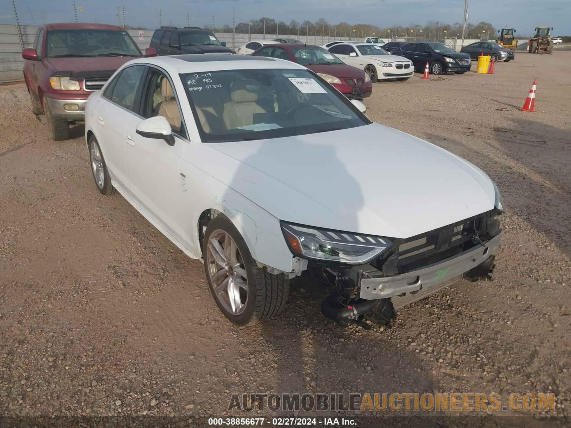 WAUEAAF47PN001529 AUDI A4 2023