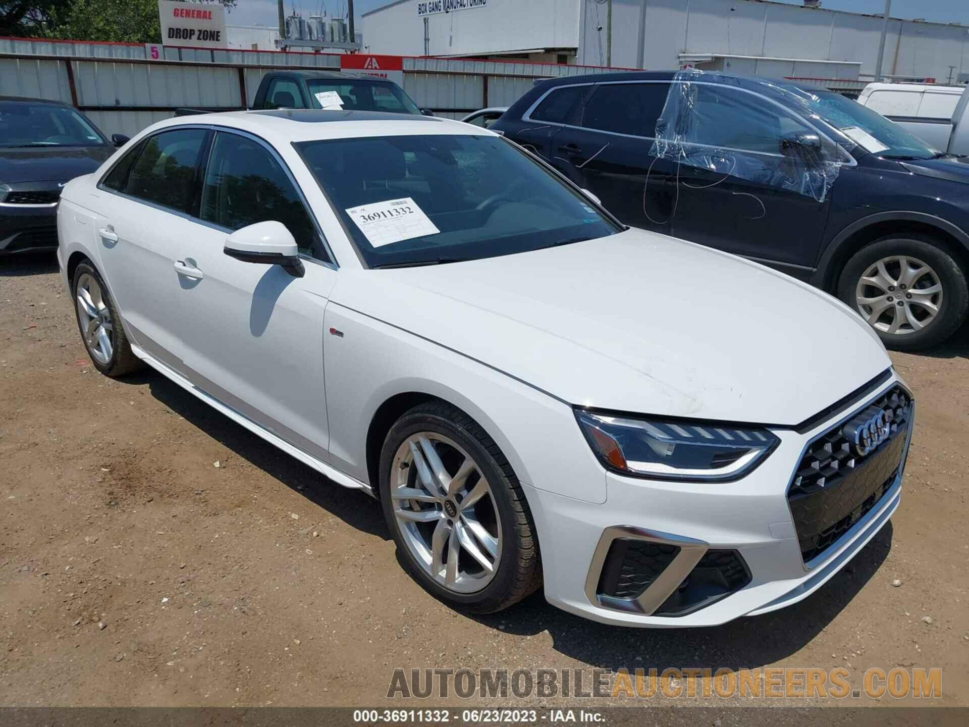 WAUEAAF47PN006794 AUDI A4 SEDAN 2023