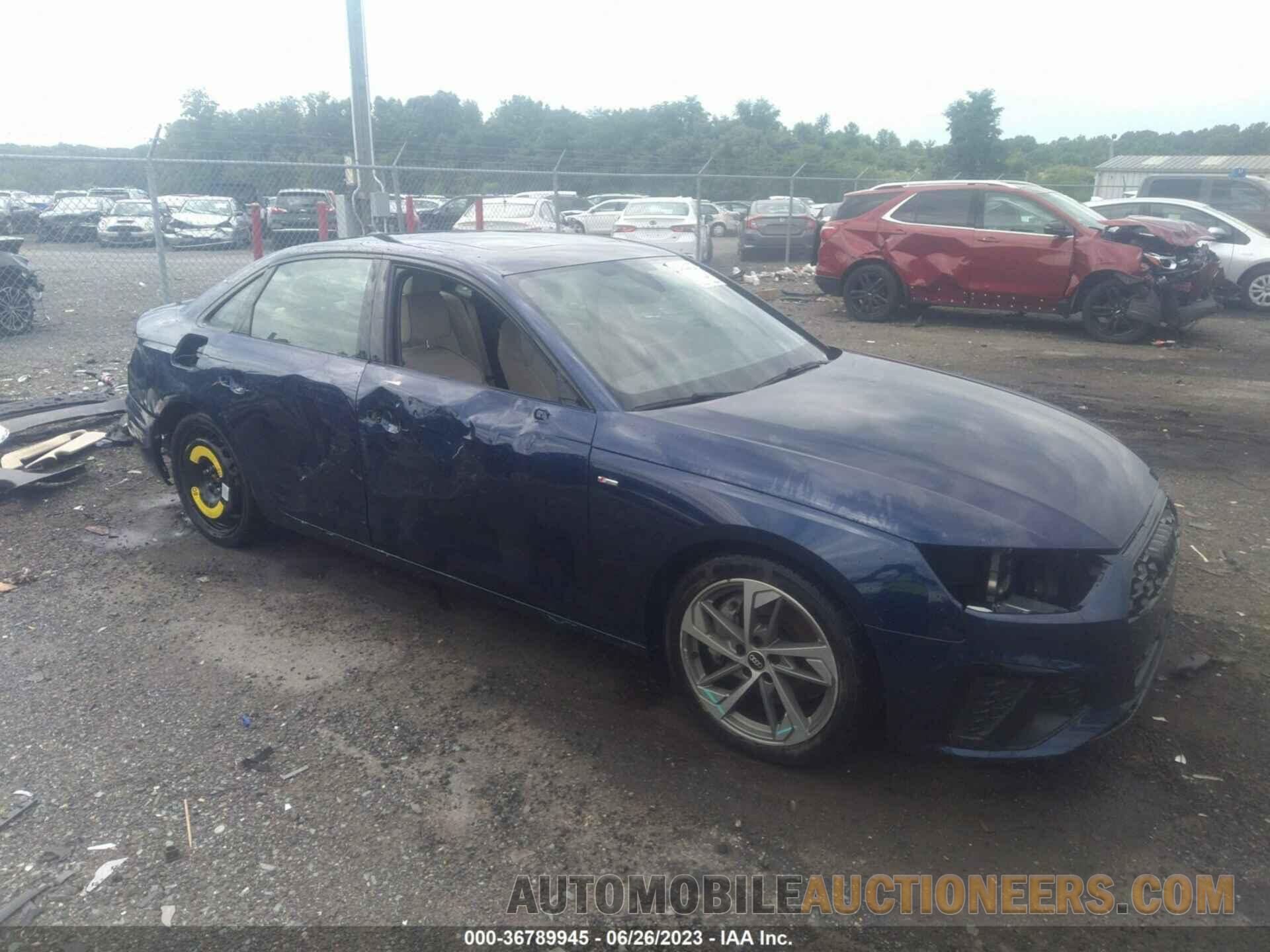 WAUEAAF48MA053187 AUDI A4 SEDAN 2021