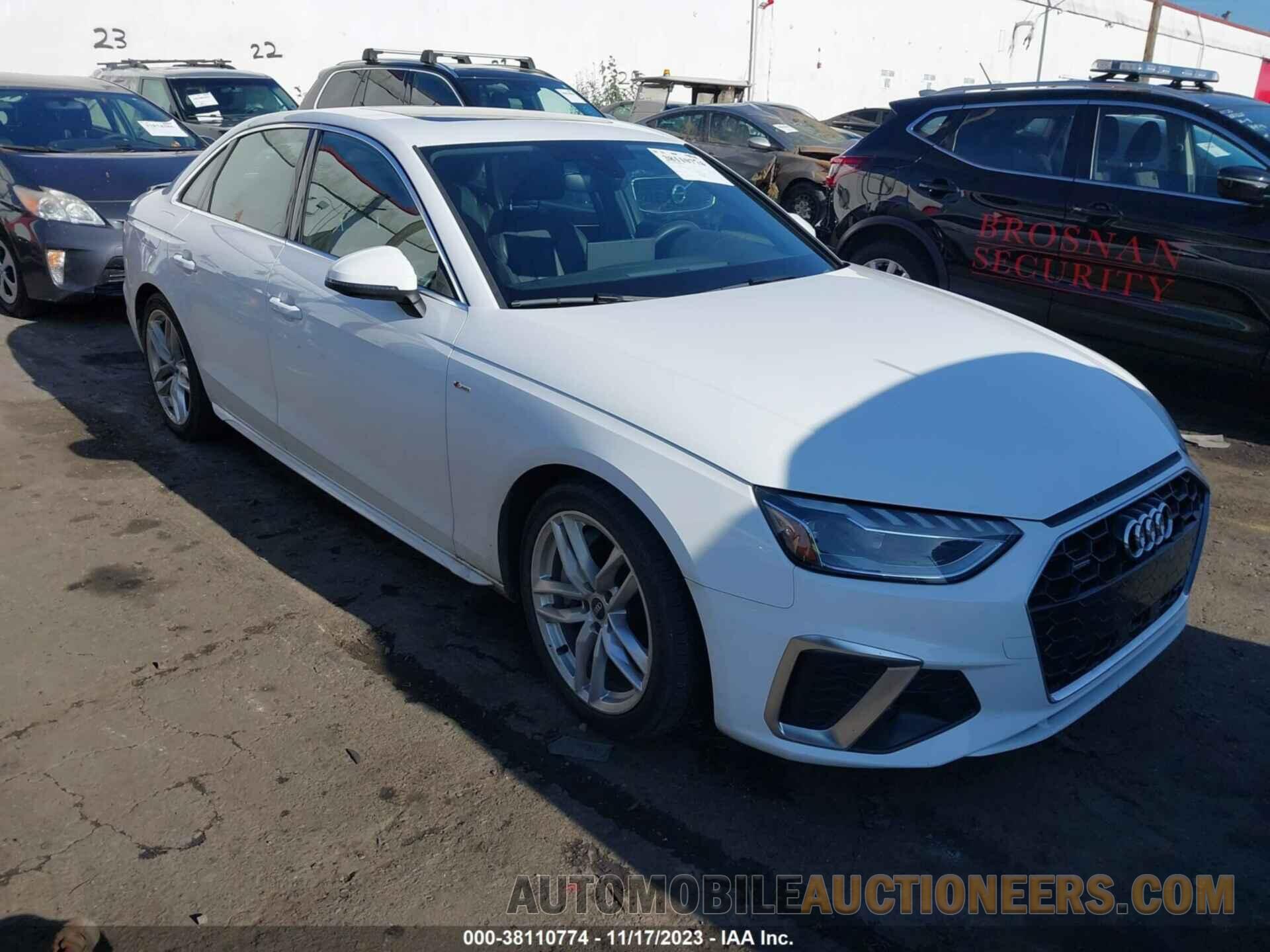 WAUEAAF48NN009247 AUDI A4 2022