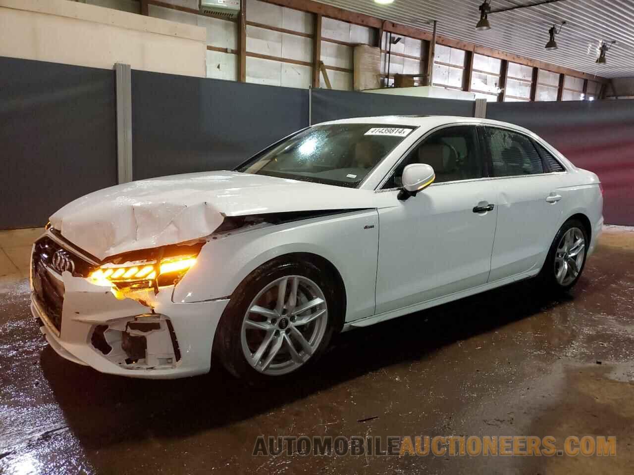 WAUEAAF48NN014593 AUDI A4 2022