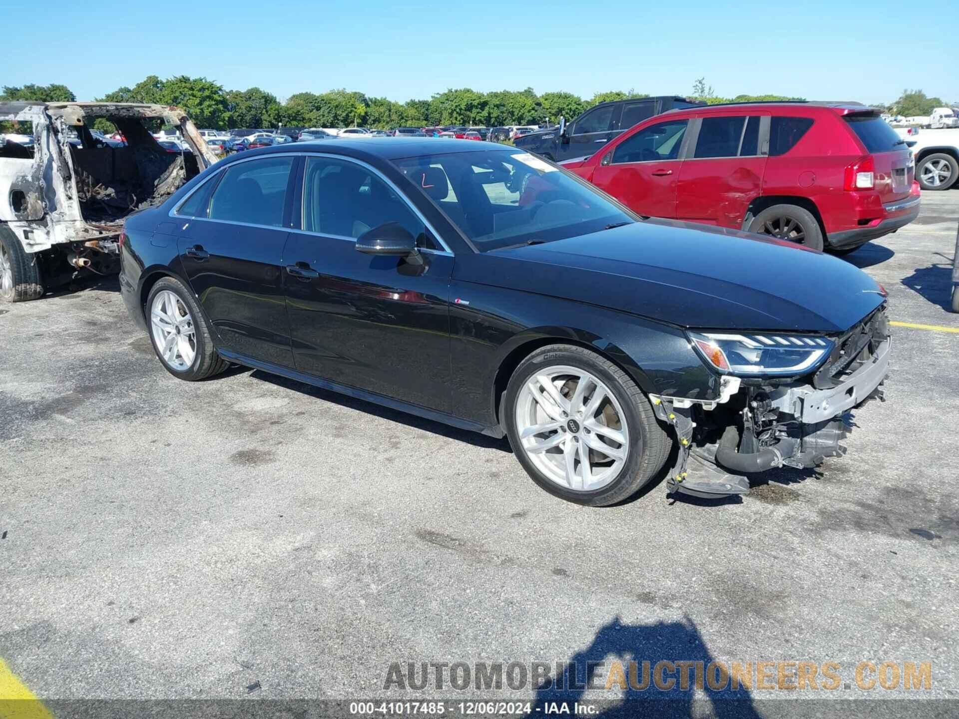 WAUEAAF48NN015453 AUDI A4 2022