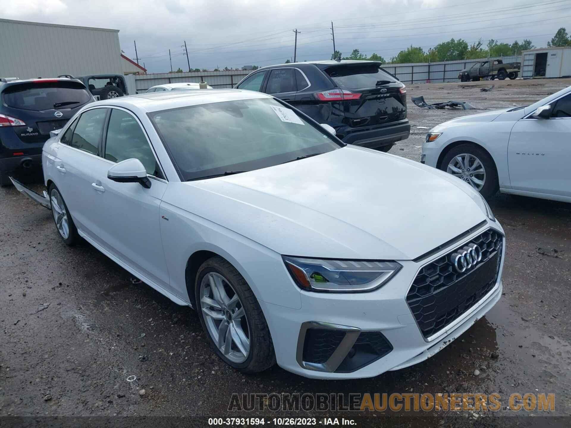 WAUEAAF49PN006019 AUDI A4 SEDAN 2023