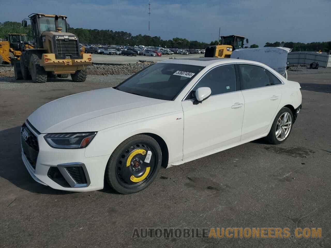 WAUEAAF4XNN007192 AUDI A4 2022